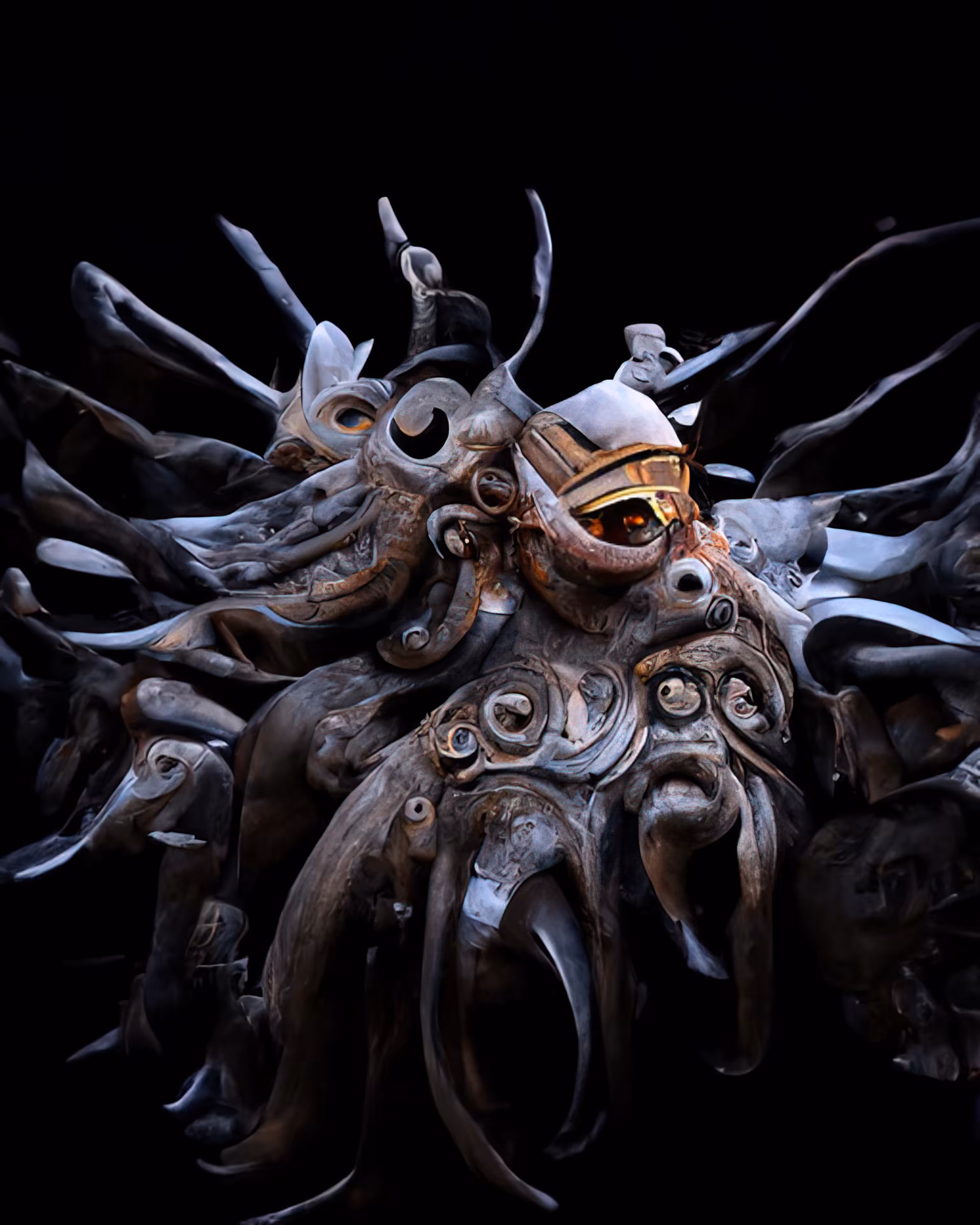 Swirling god of tentacles