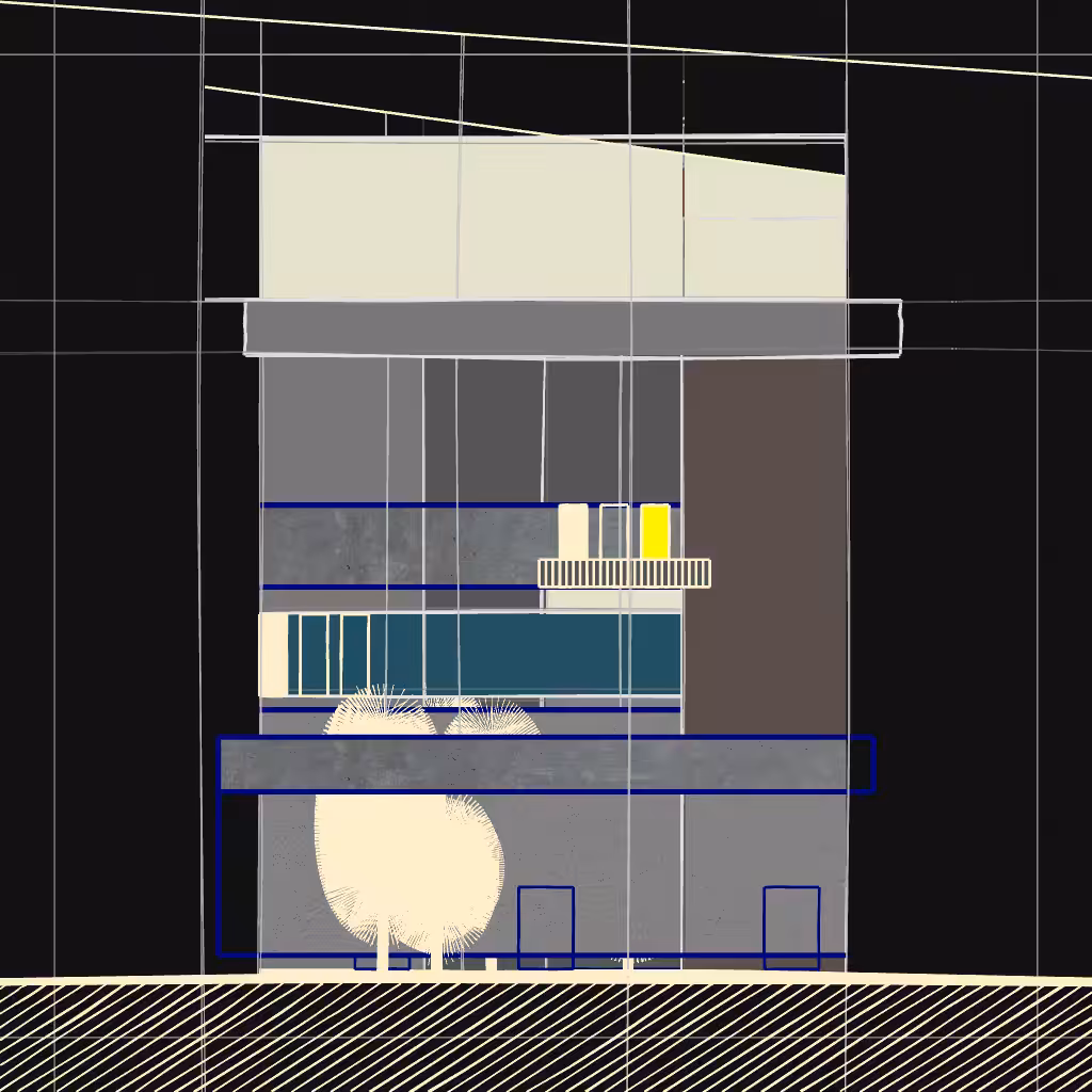 Architectural Sketches (Midnight edition) #23