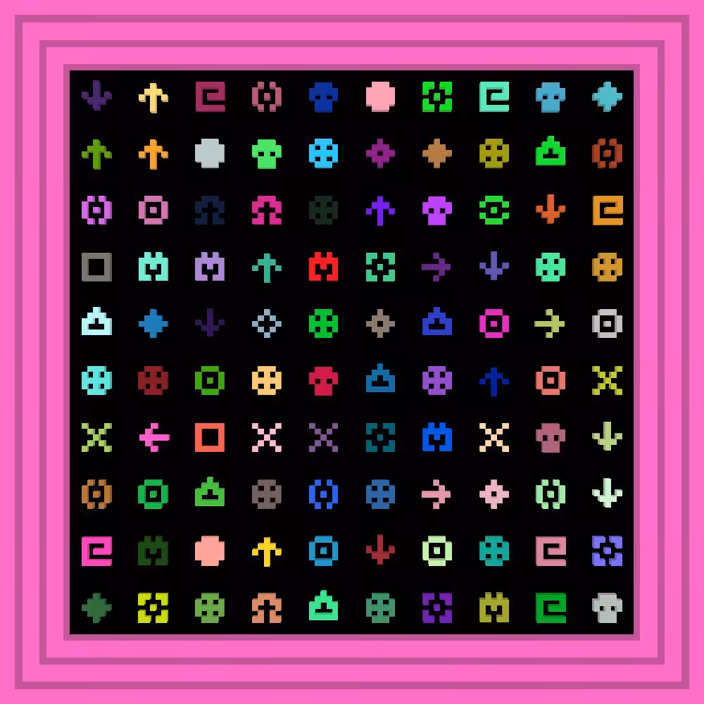 Drewby :: Procedural Symbols #175/1000