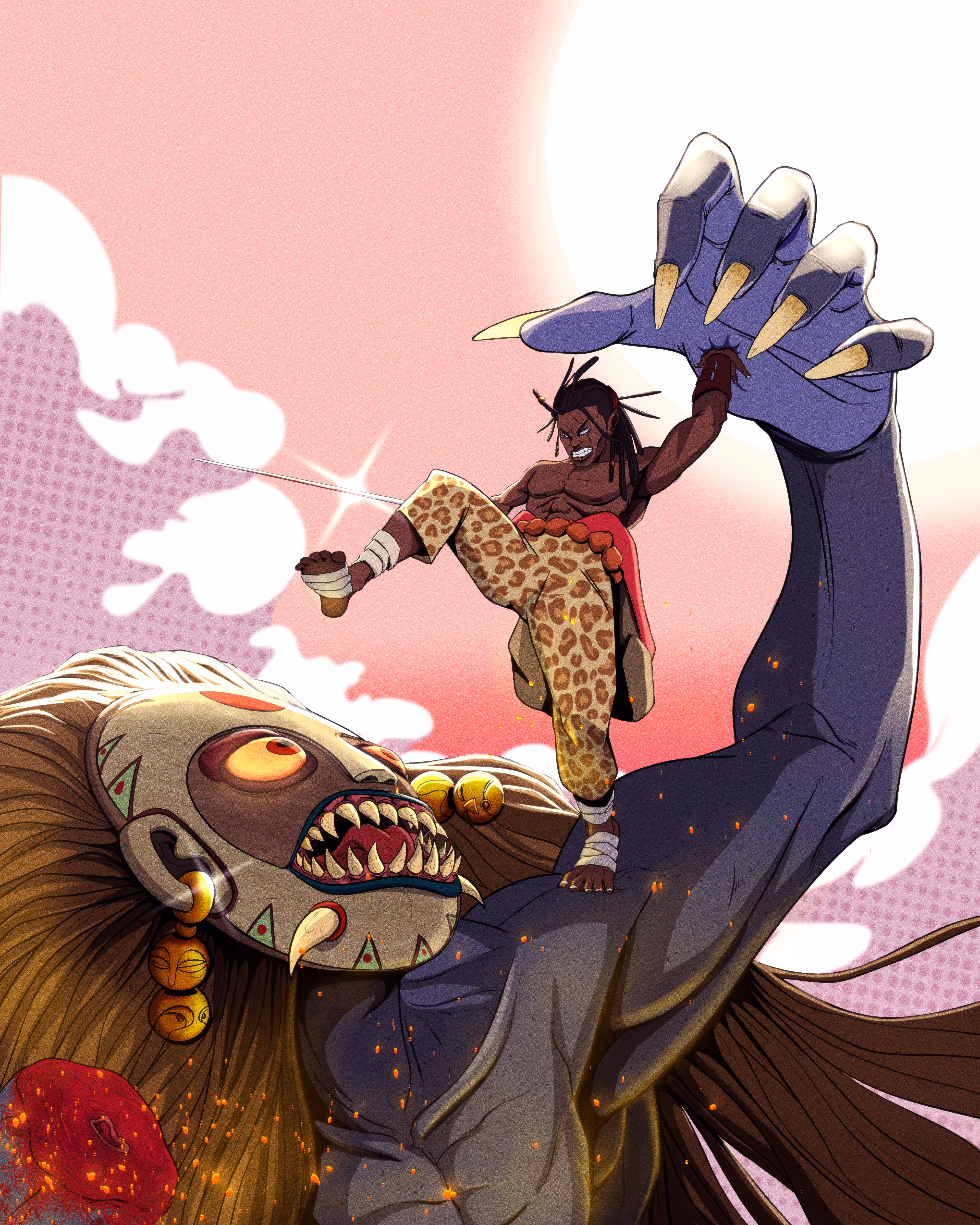 THE OJUJU SAGA EDITIONS: Fighting Demons