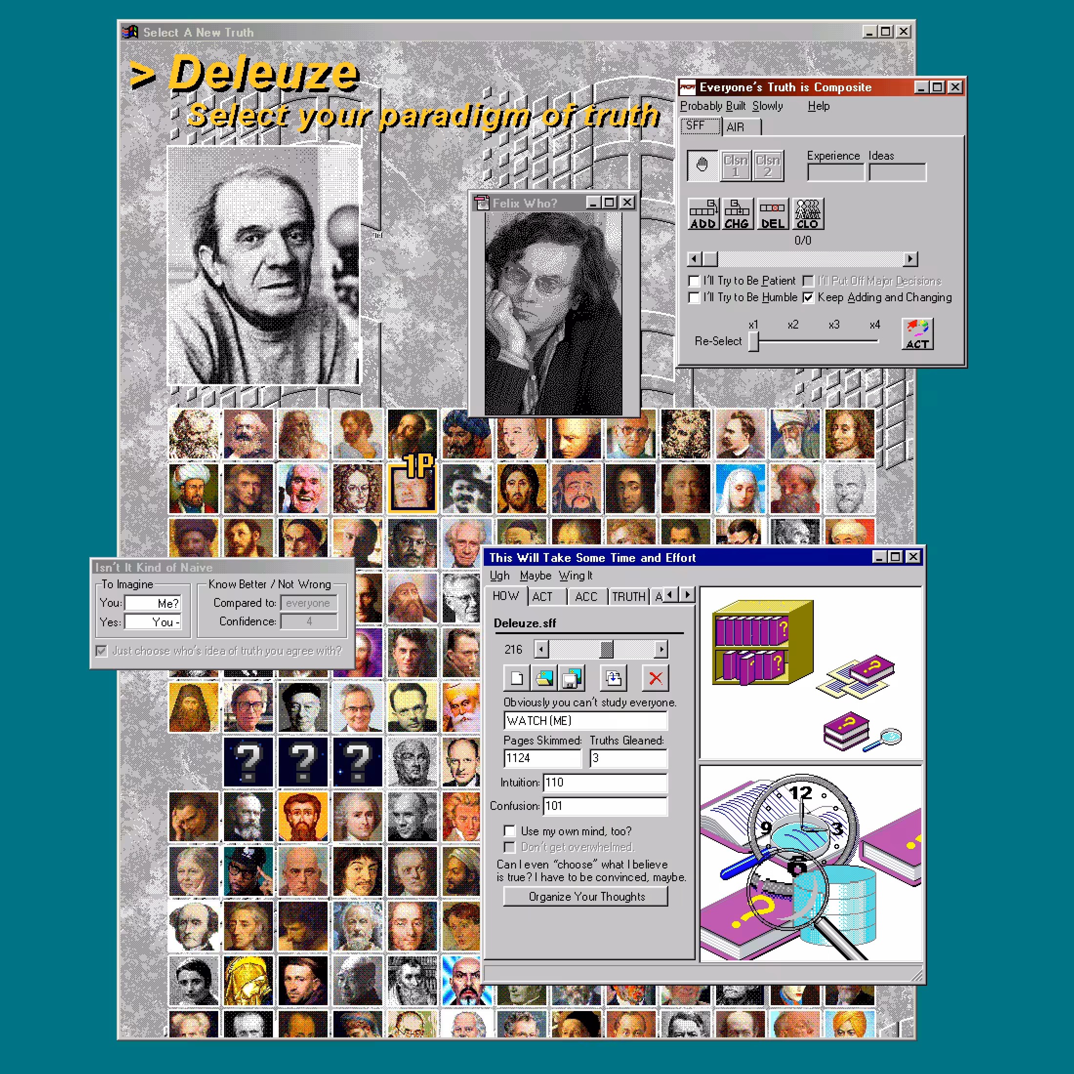 Do You Want To Feel Something?: Select Truth - Gilles Deleuze