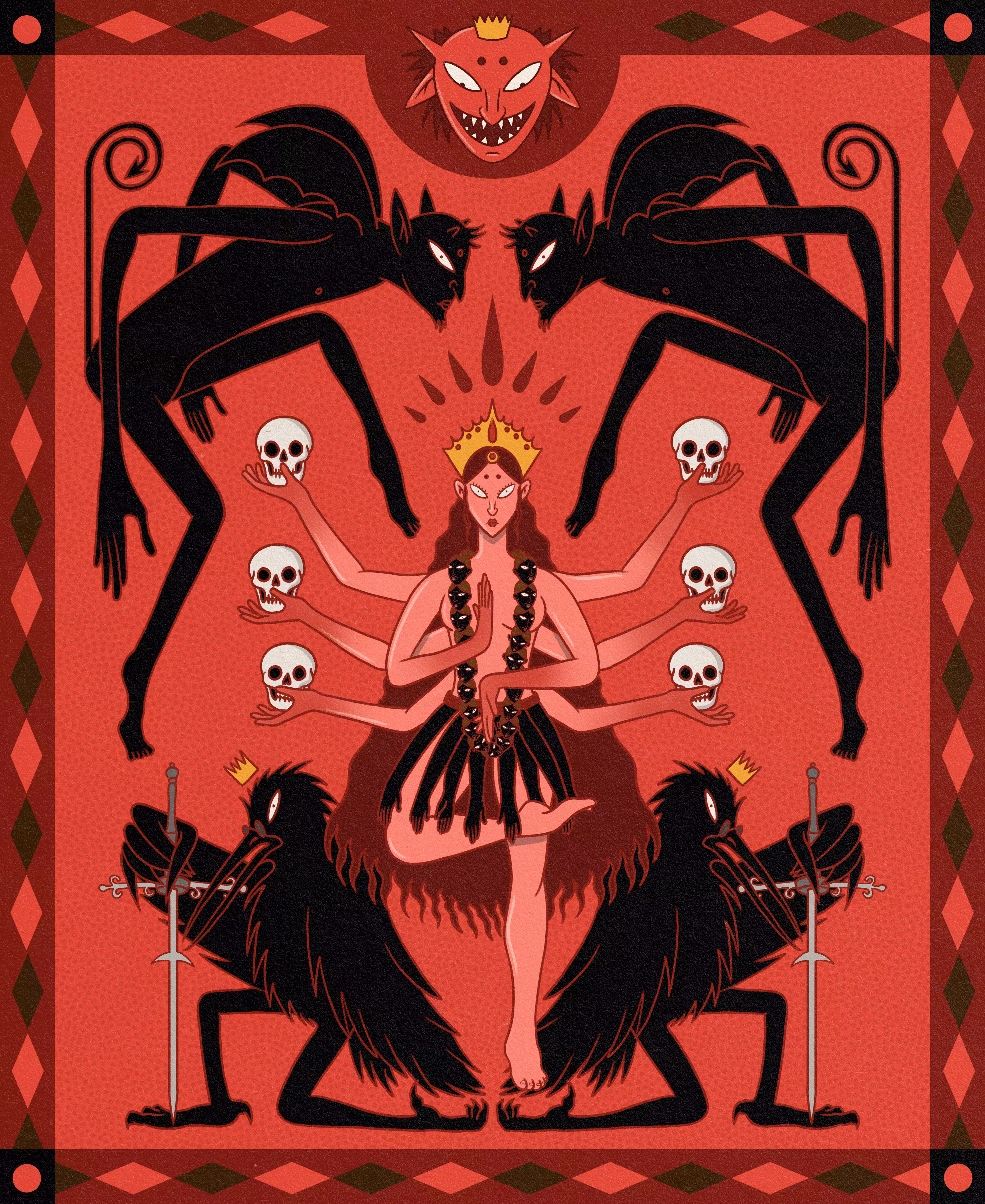 Kali the Master of Death