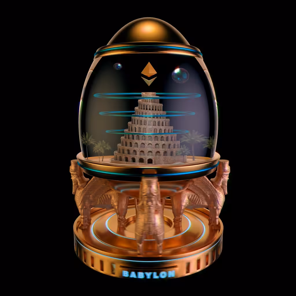 CryptoEggs "Civilisations" - #7 BABYLON