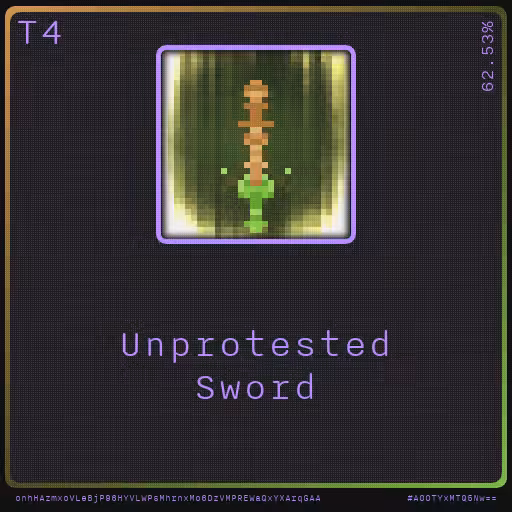 Gear for your quests - Sword #21