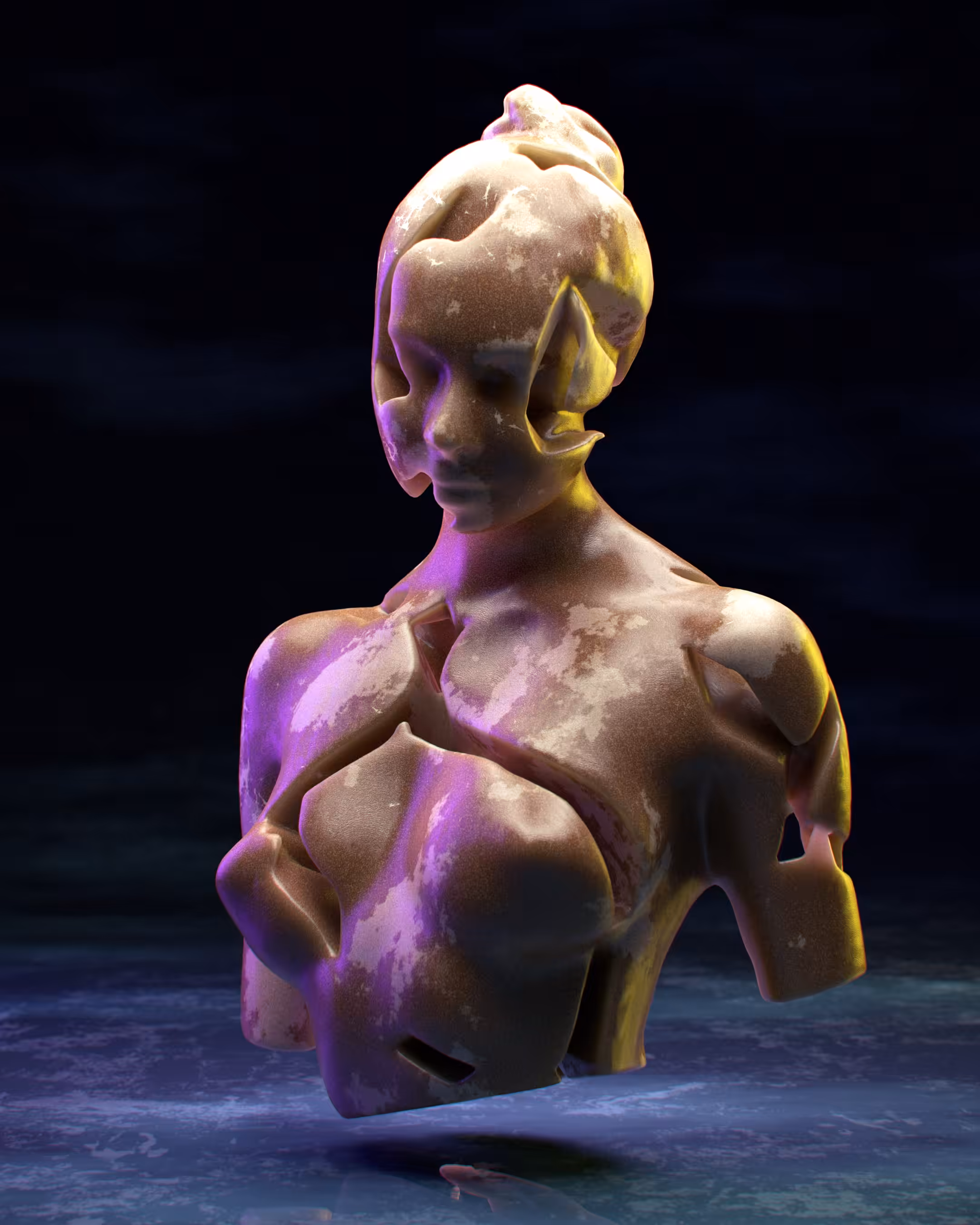 Fracture Vitiligo ‖ Woman.003