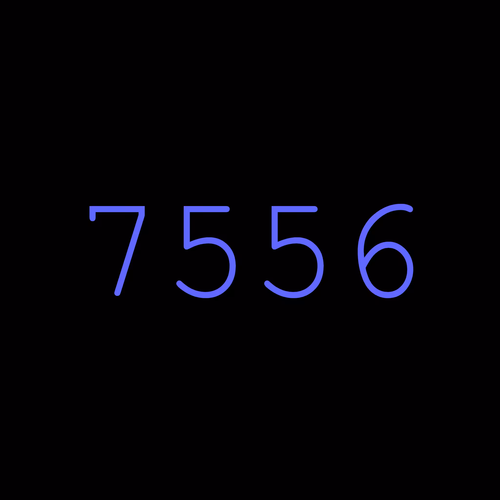 7556