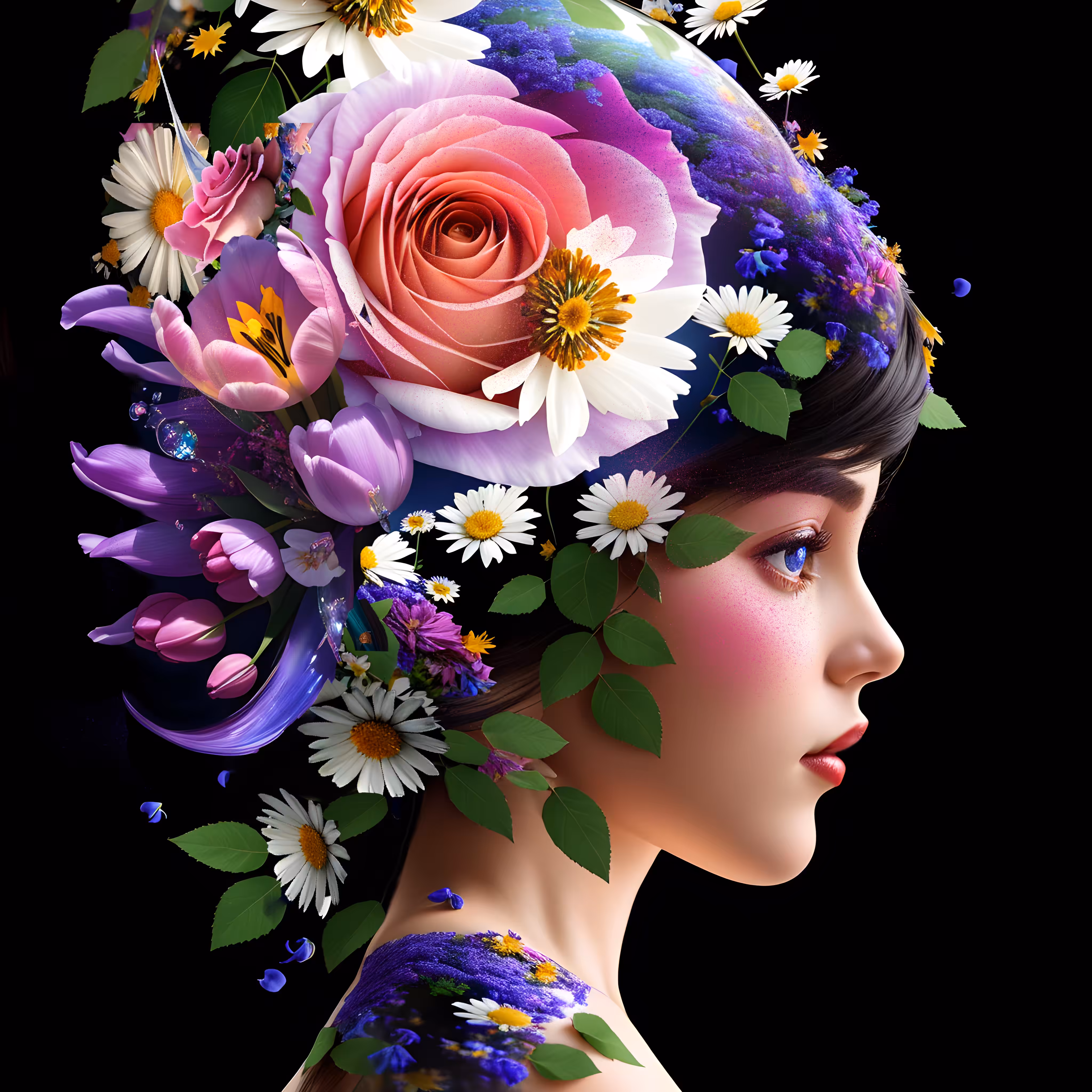 "Blossom Dreams" 26 🌿🌸🌹