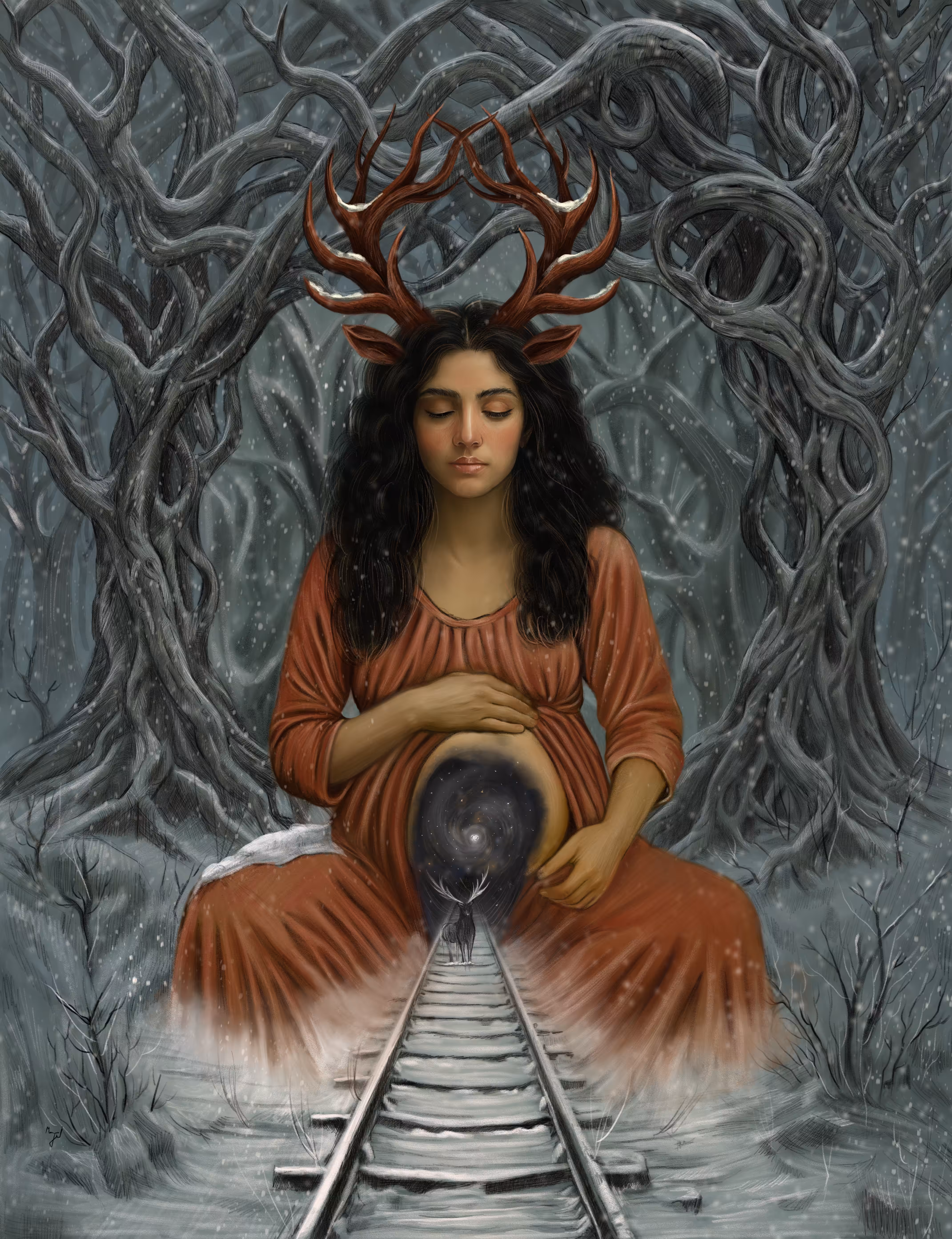 Rebirth Beneath the Snow