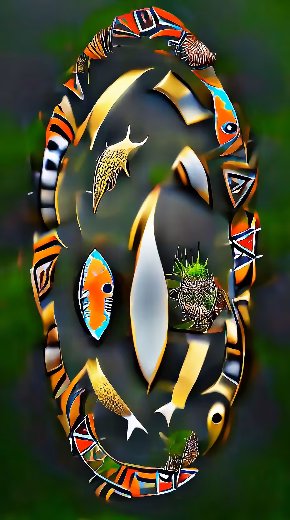 6 Tribal Shields - Tahir Tribe