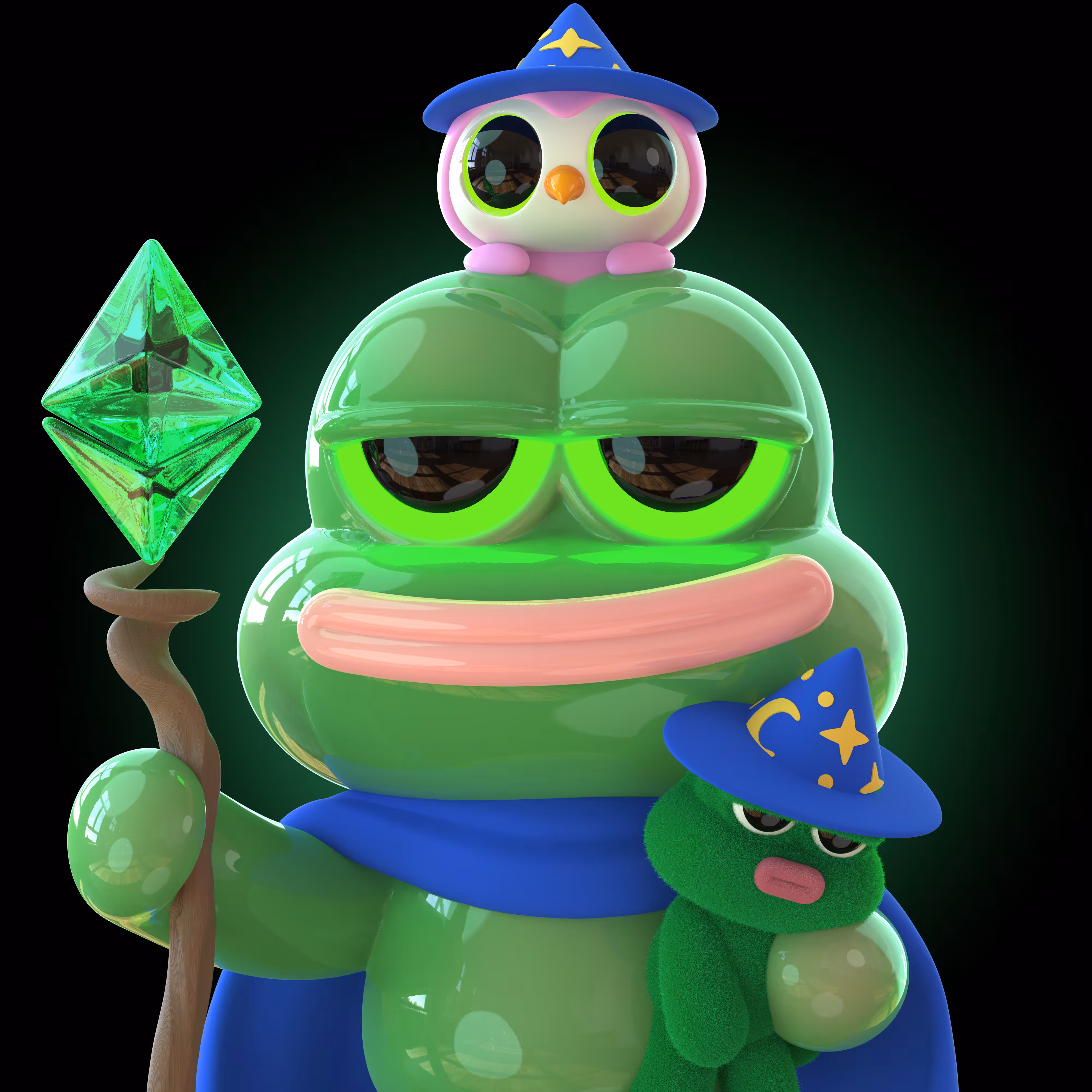 027 Frogie - Wizard
