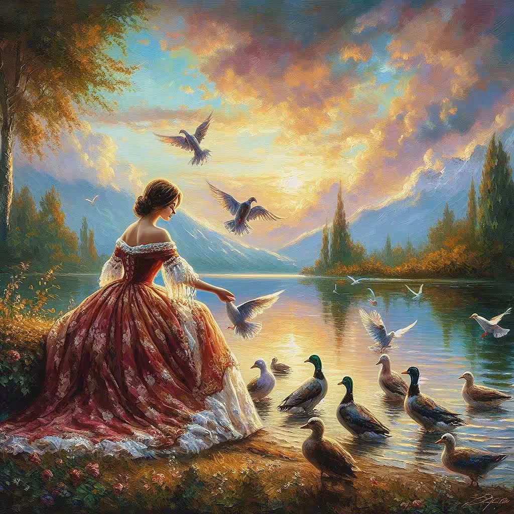 The lake