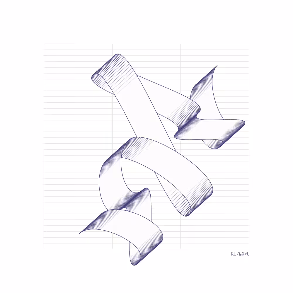 _ribbon study_ #20