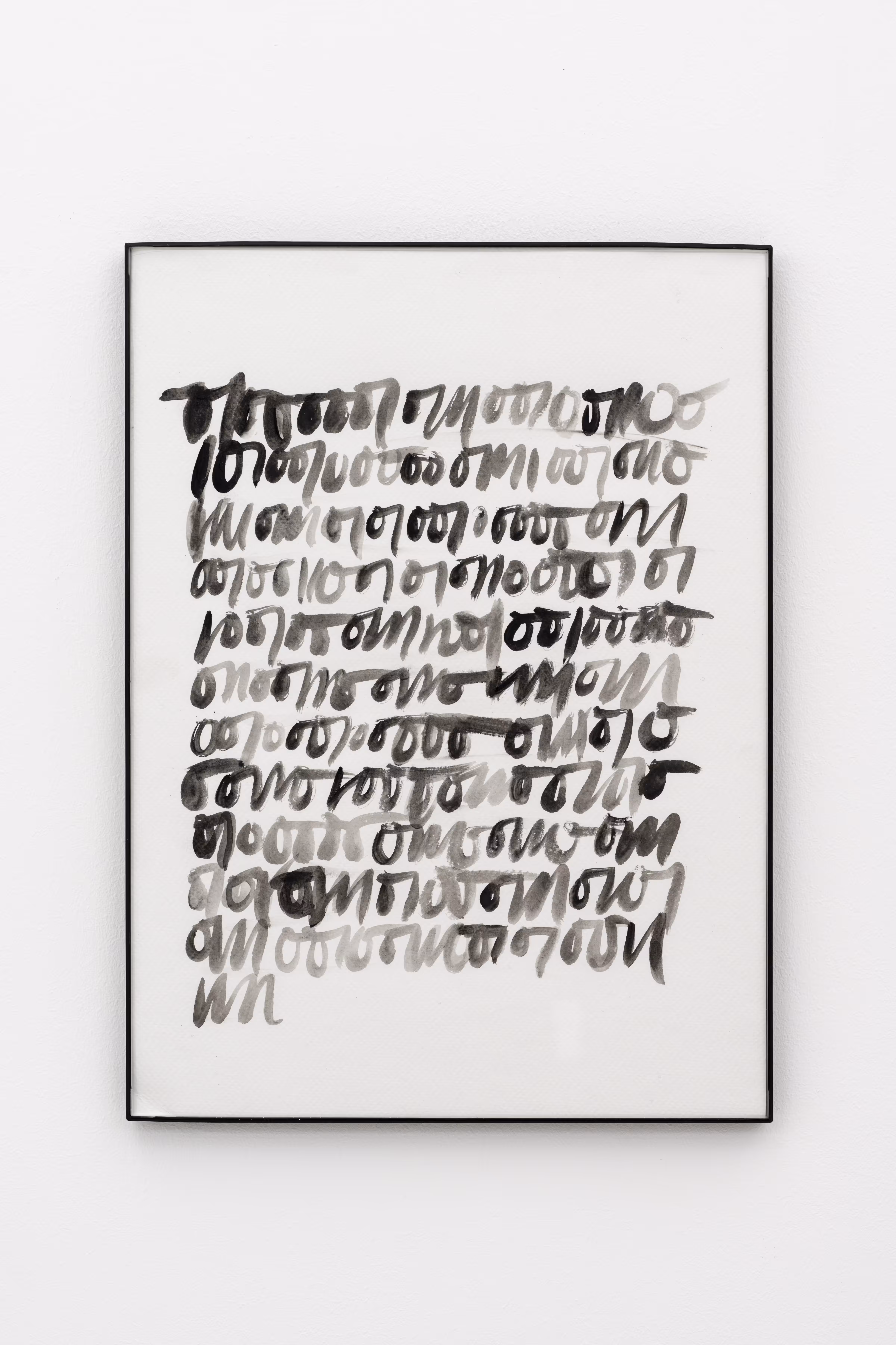 Cursive Binary: “Are you ready for the future?” (Ink study, 2020)