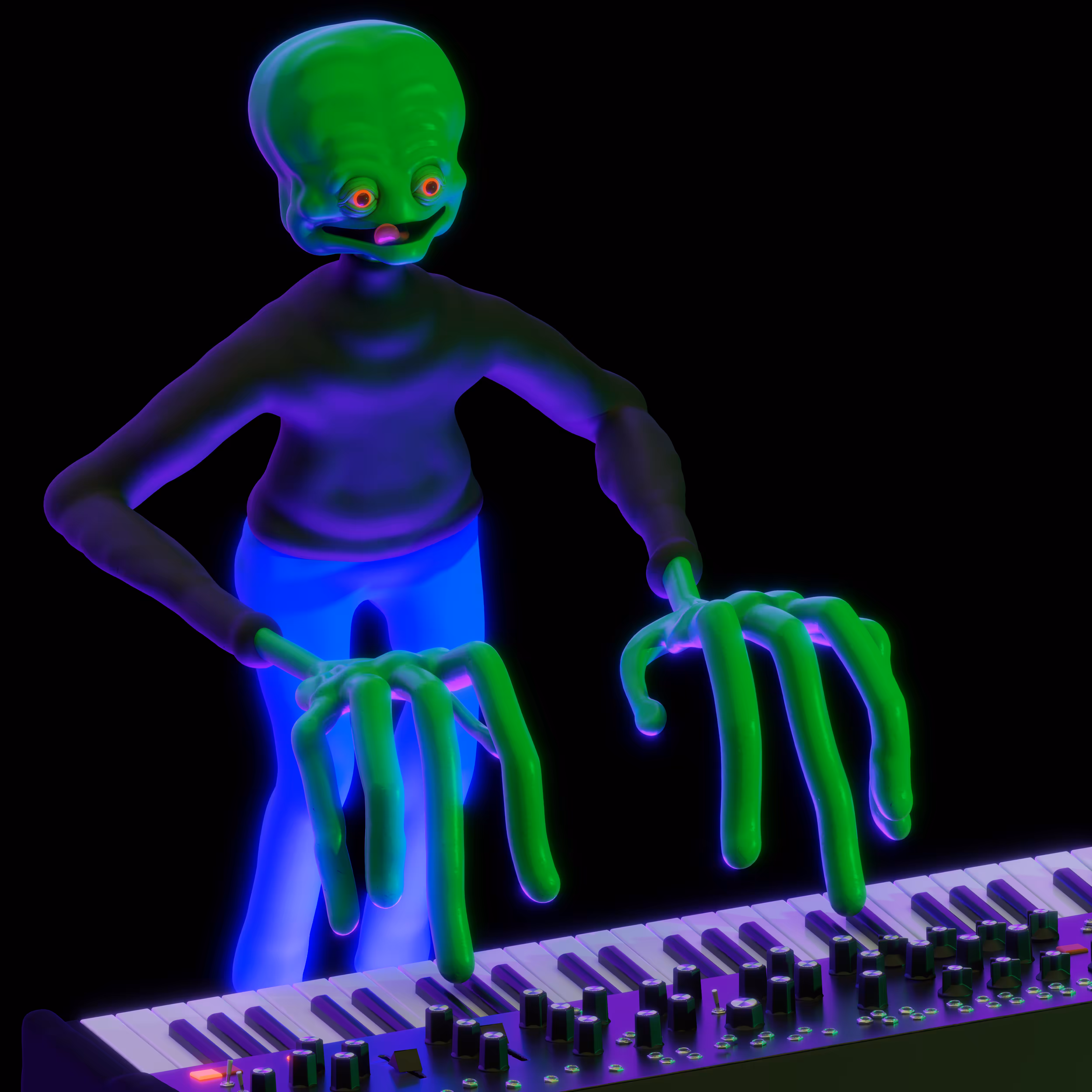 alien synth