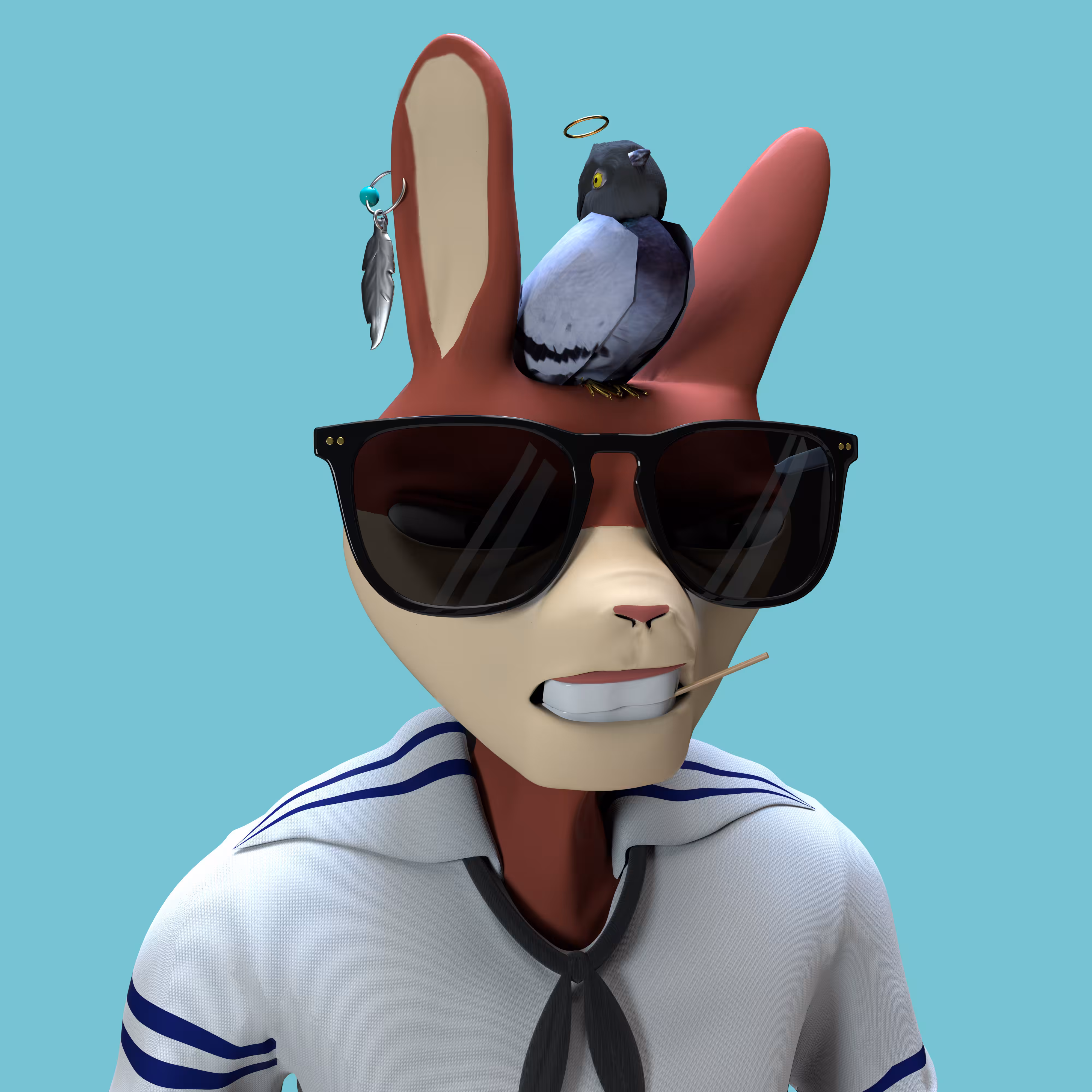 Mad Rabbit Riot Club #4734 3D