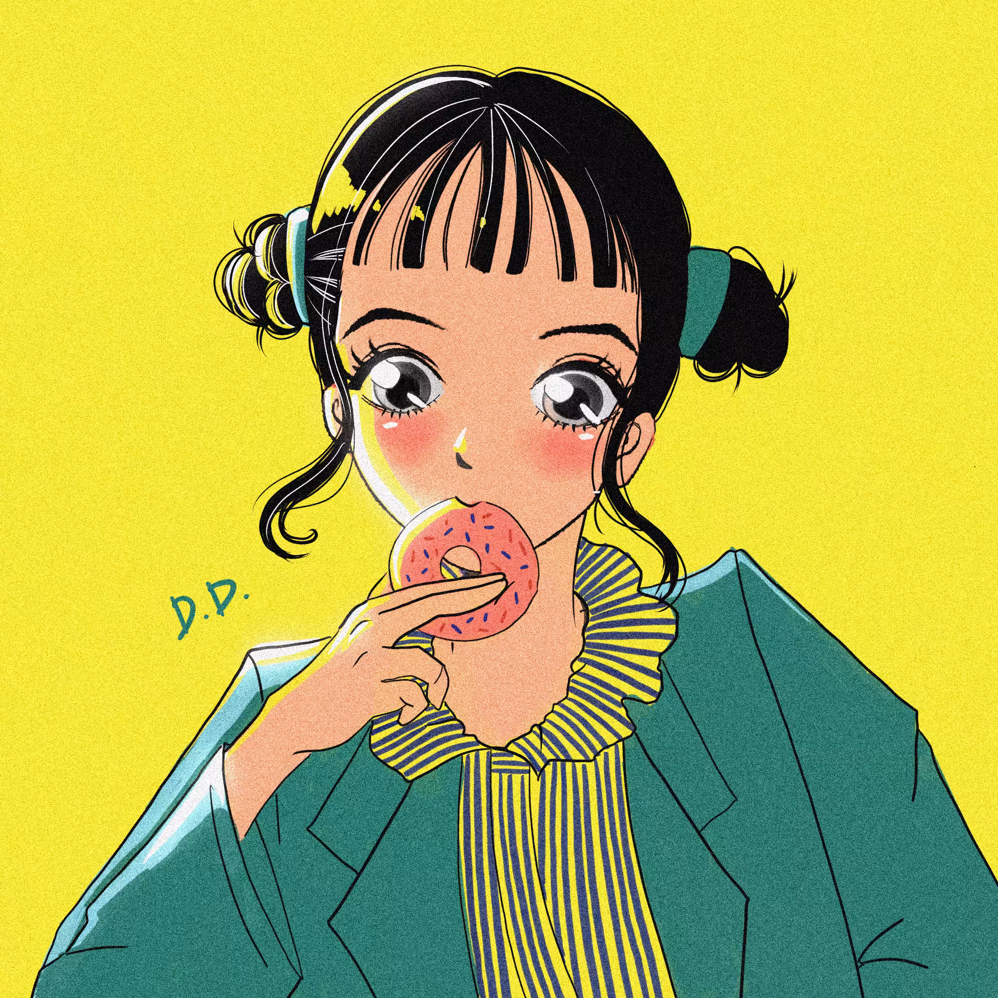Hungry daisy girl