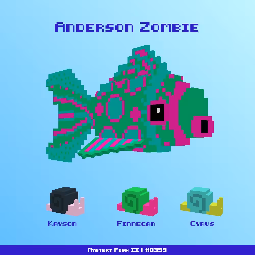 Anderson Zombie :: Mystery Fish 0399/1000