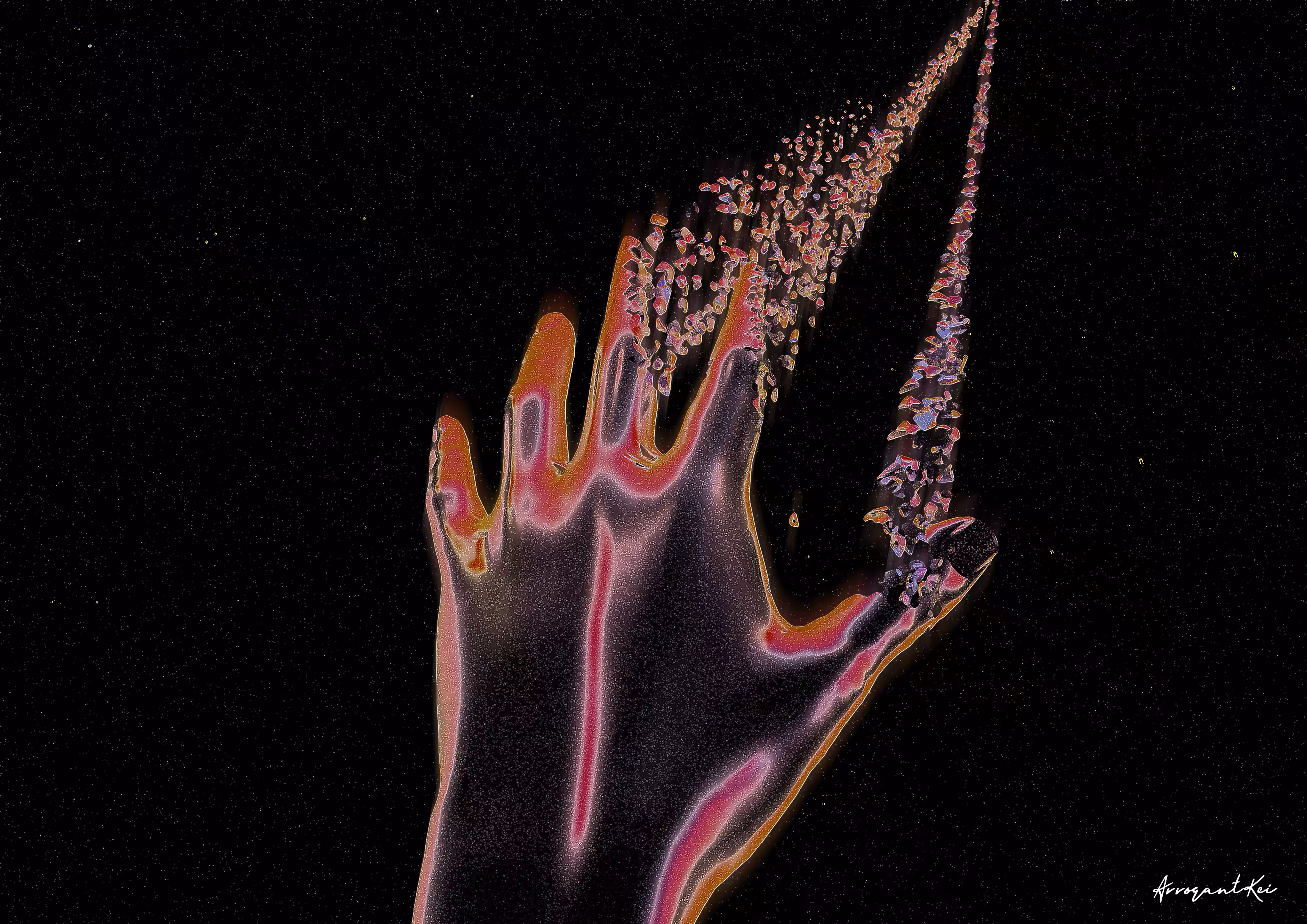 Fading Into Existence