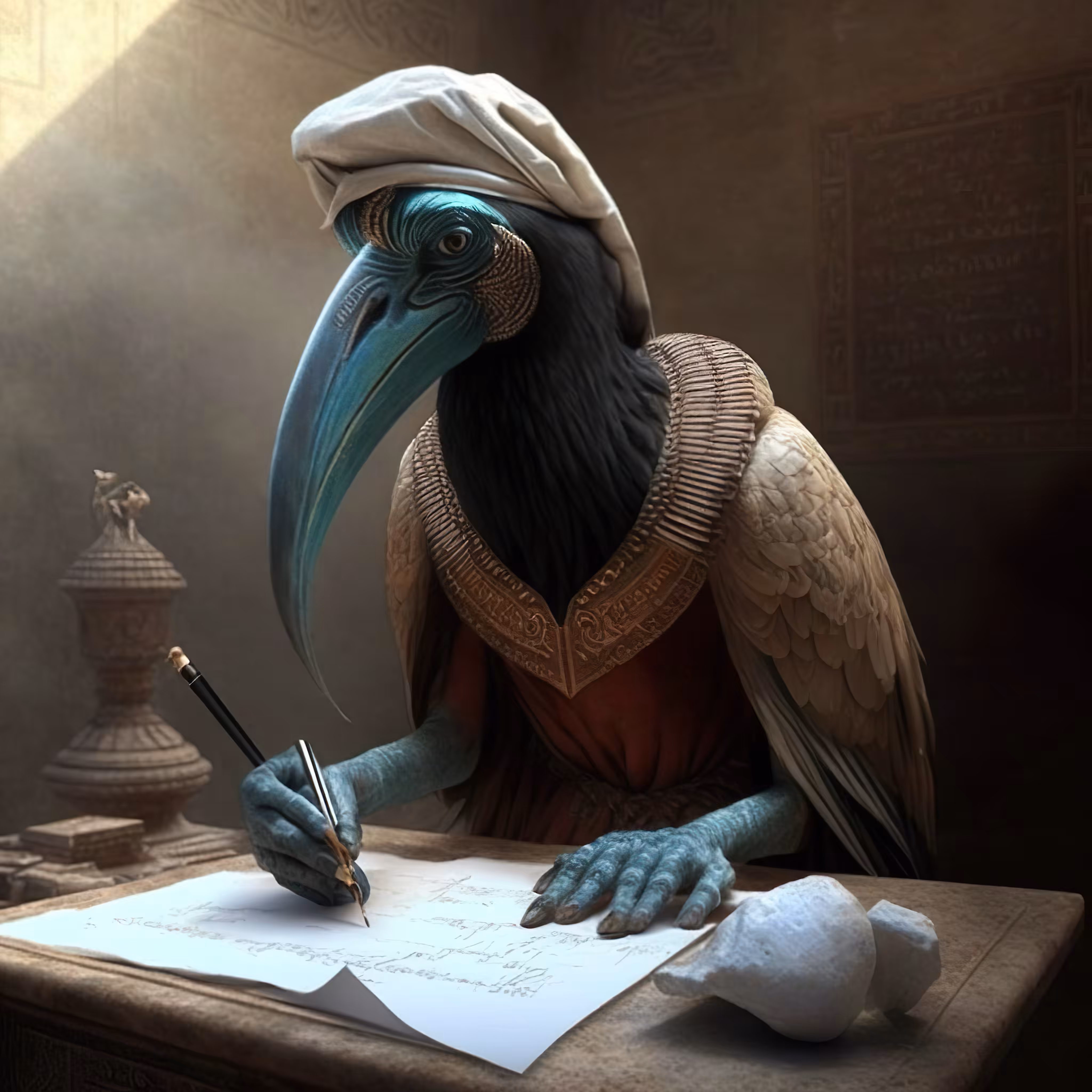 Thoth, the god of Wisdom and Magic