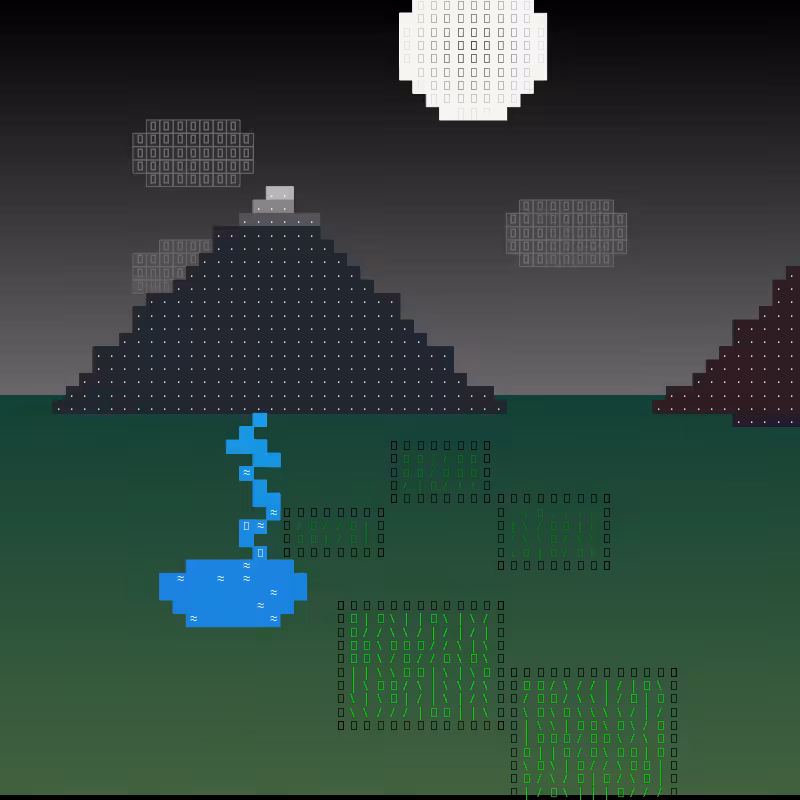 Ascii Timescapes #64