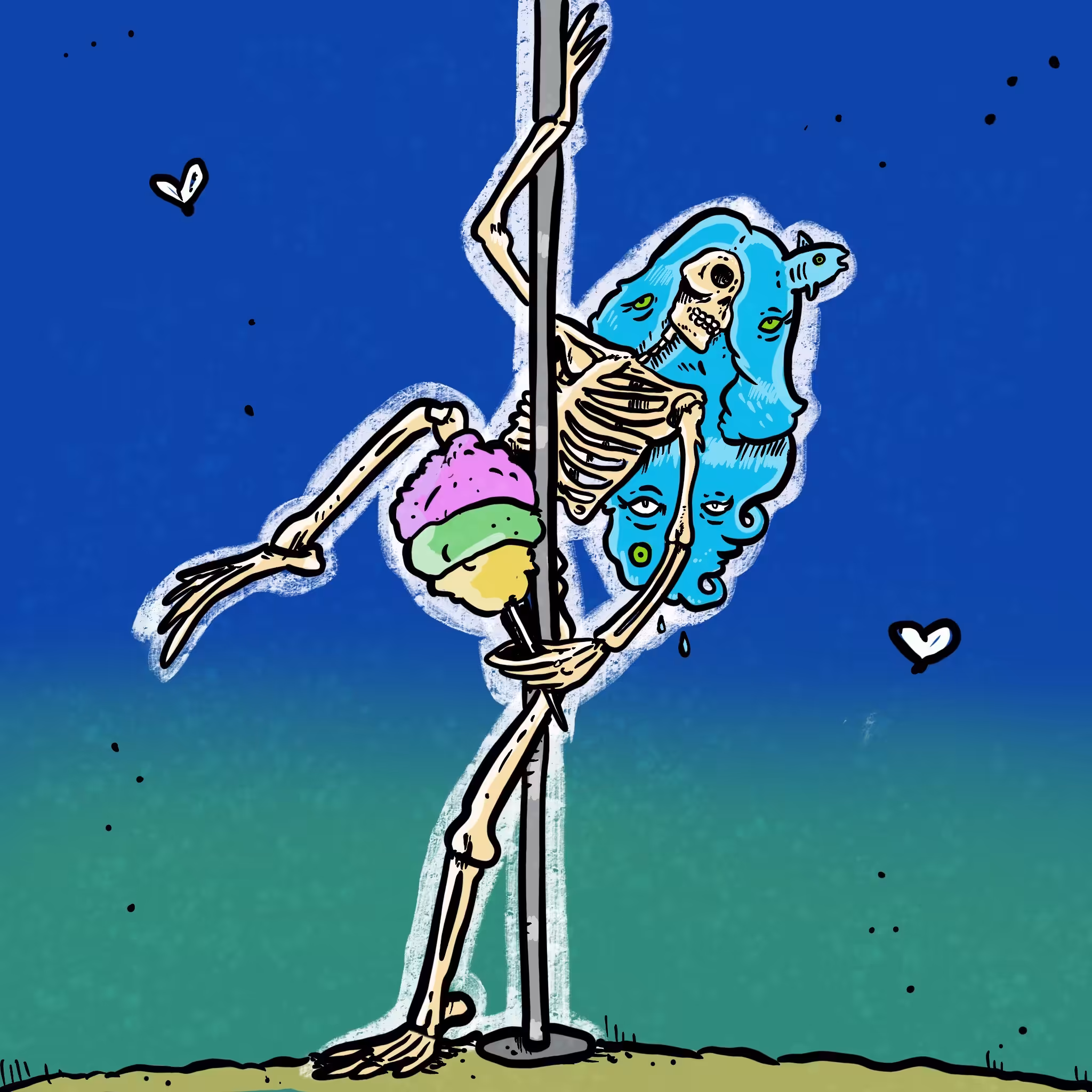 Stormy the Skele Stripper
