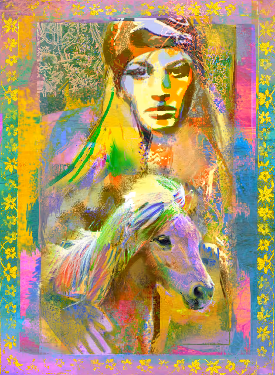 Winged horse