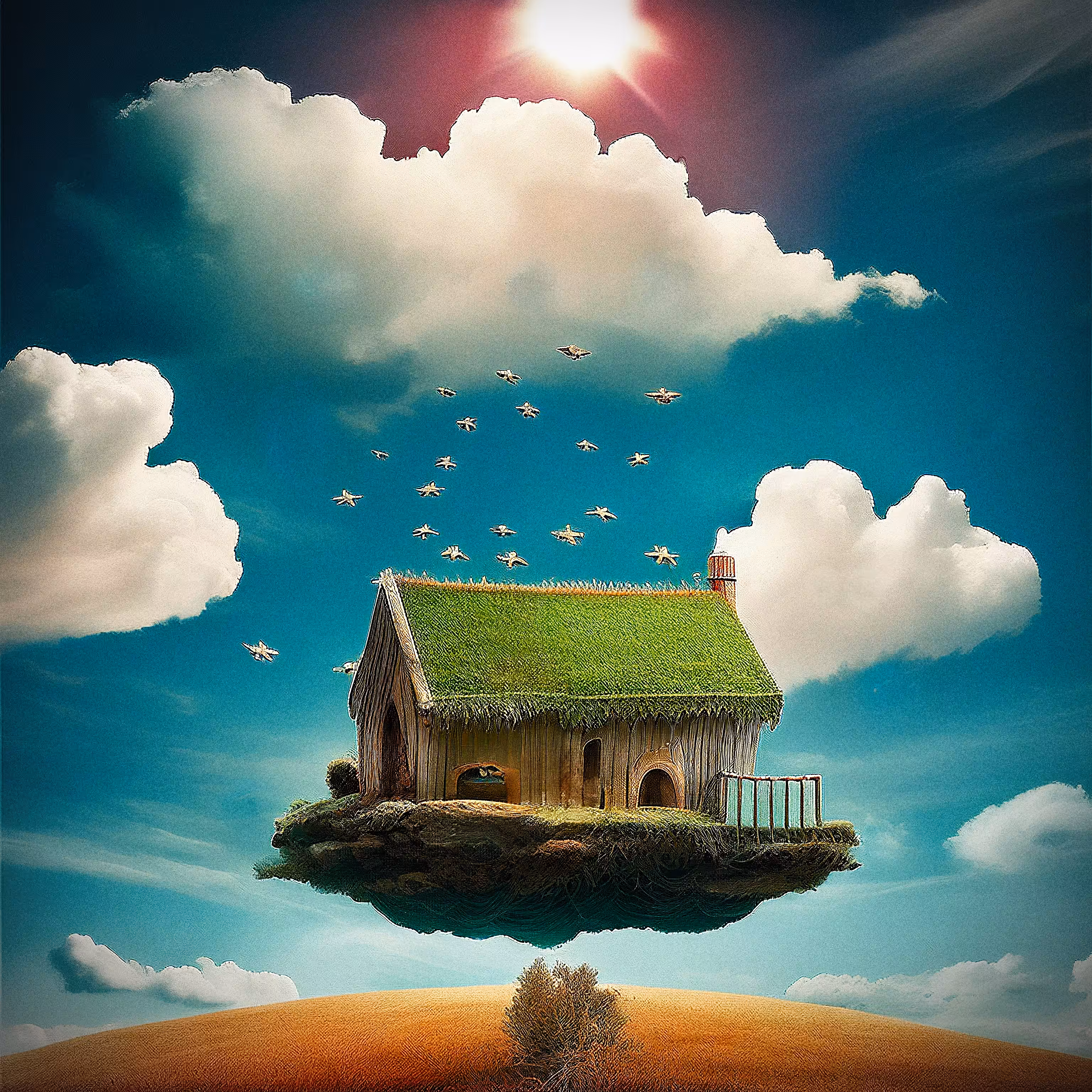 The Unseen World: The flying house #5