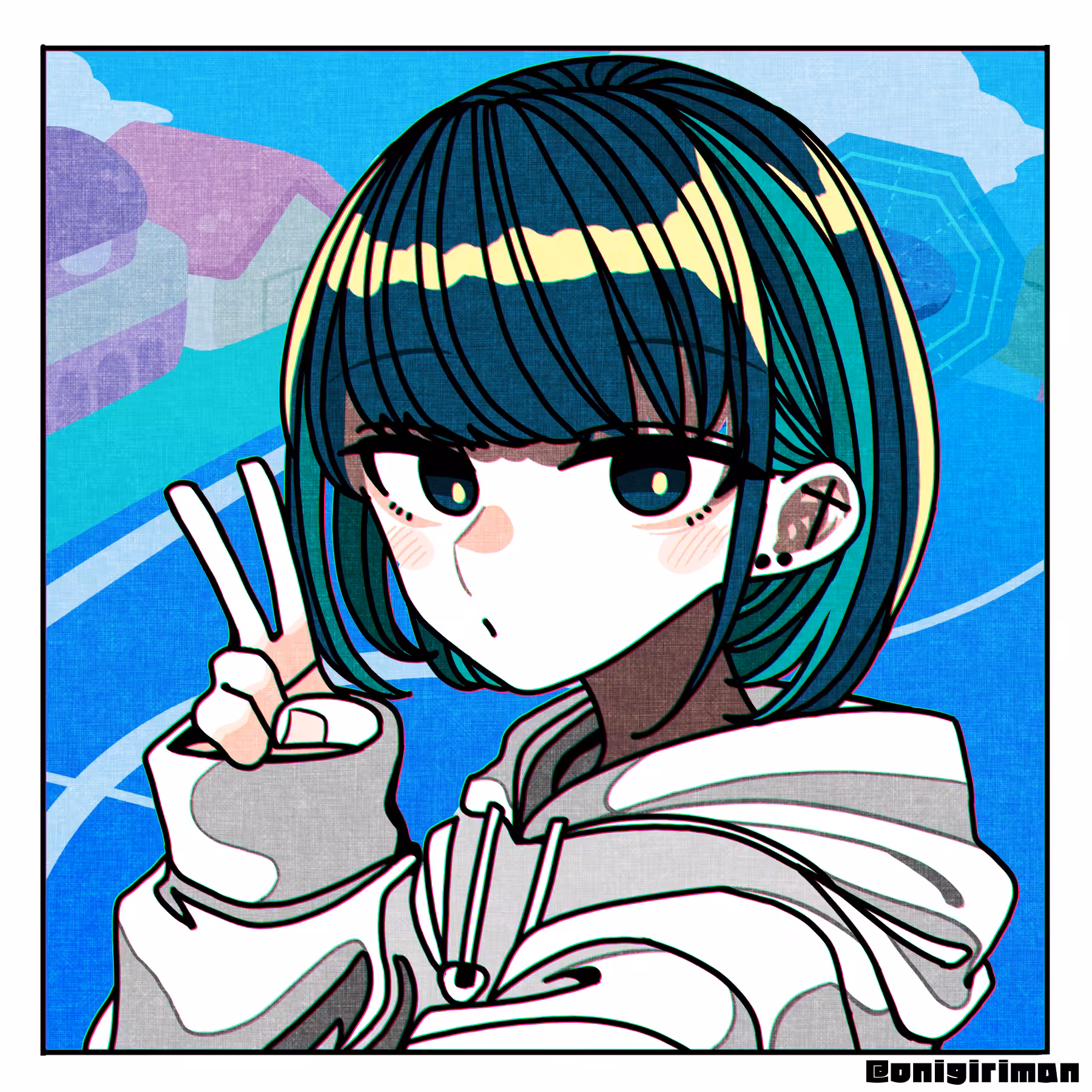 Nigichan with SHS Background(N.S.B)