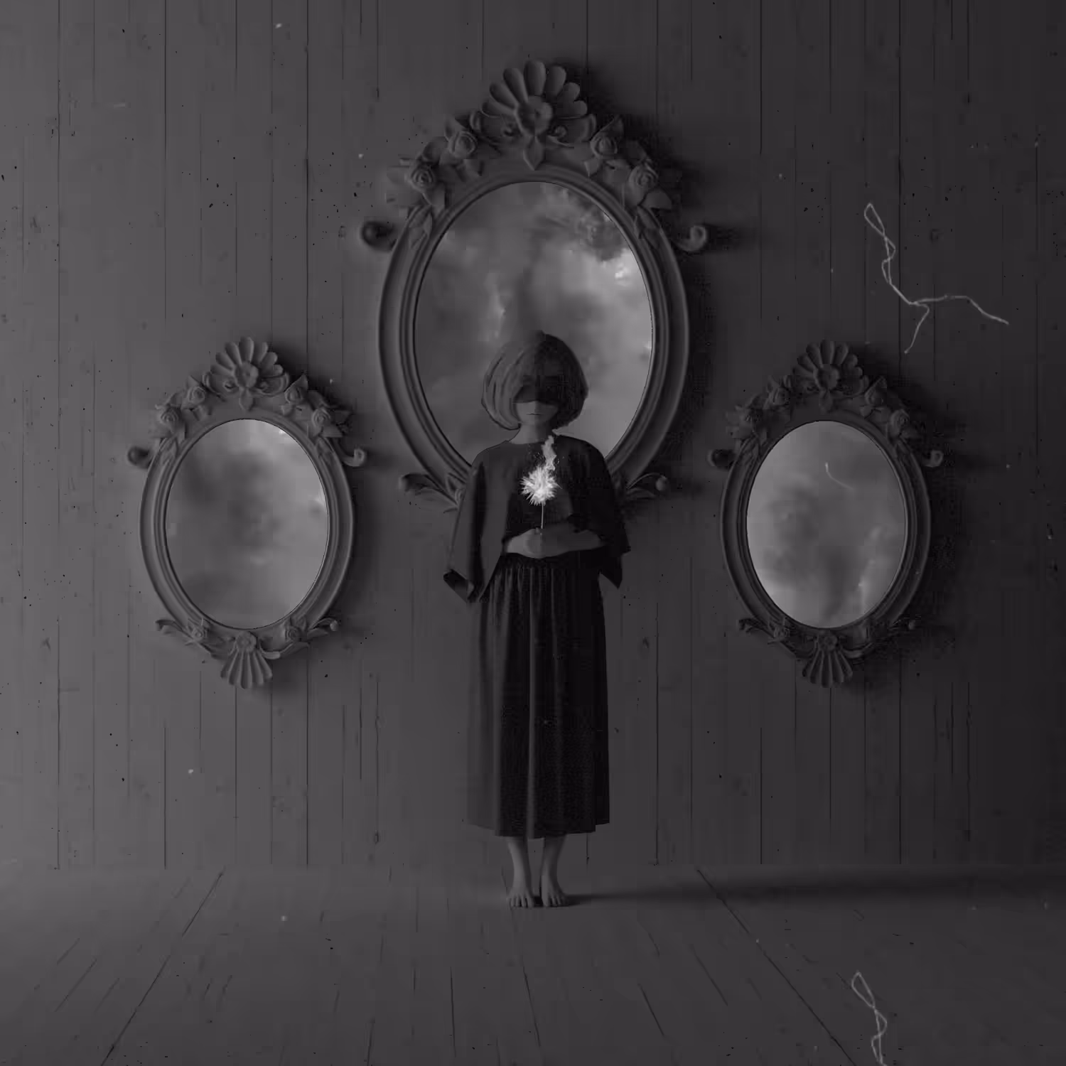 A room full of mirrors