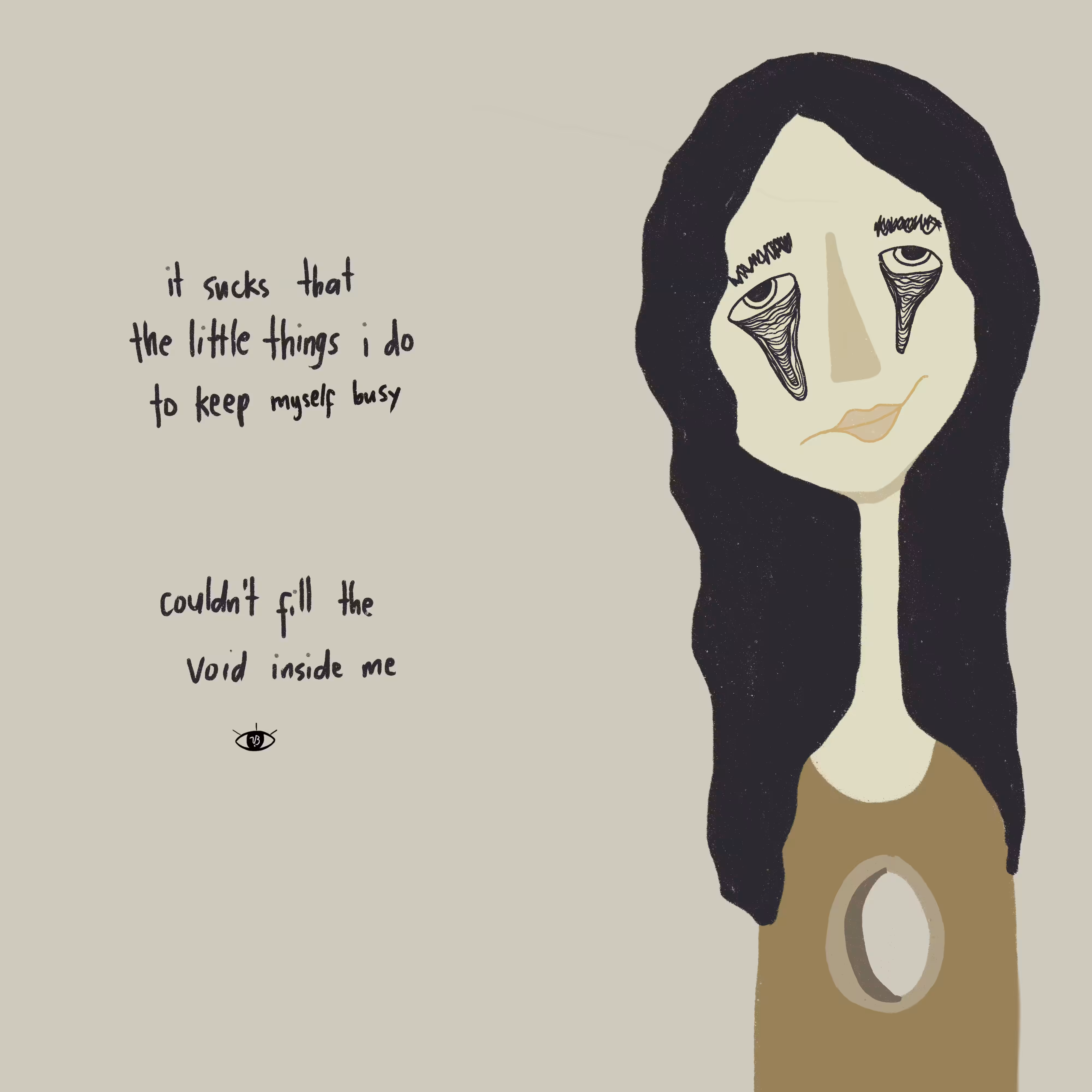 Confused sufferer