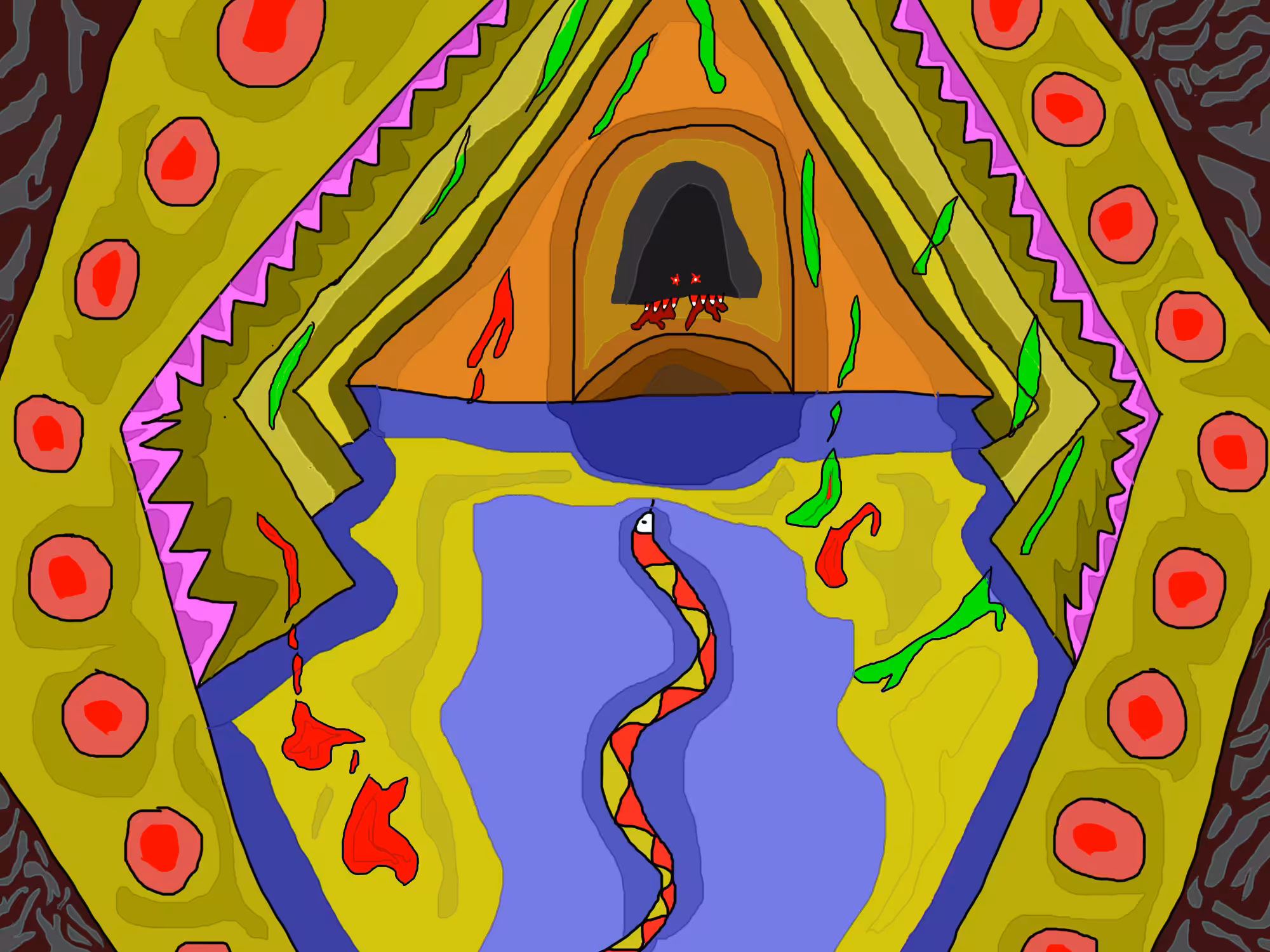 snake in the lair