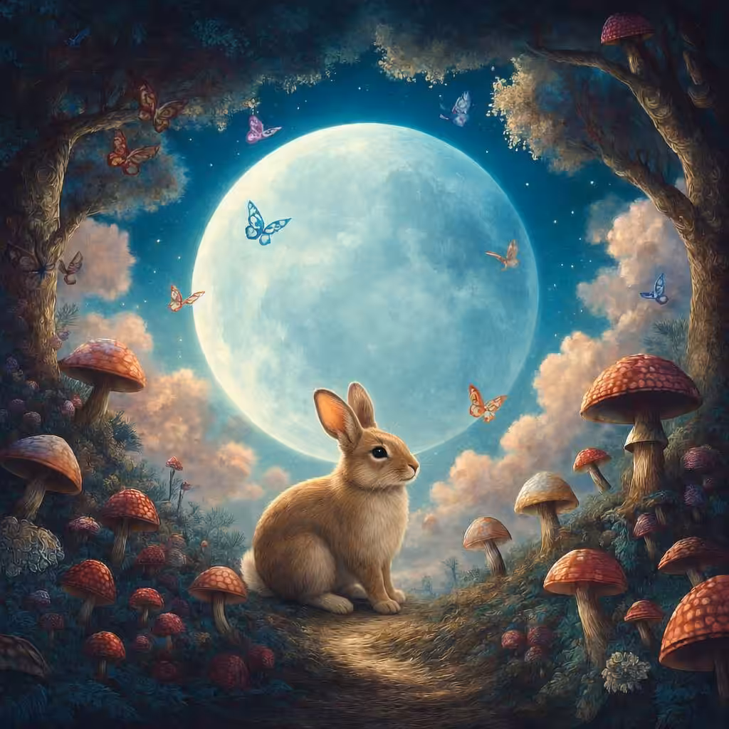 Rabbit in Wonderland