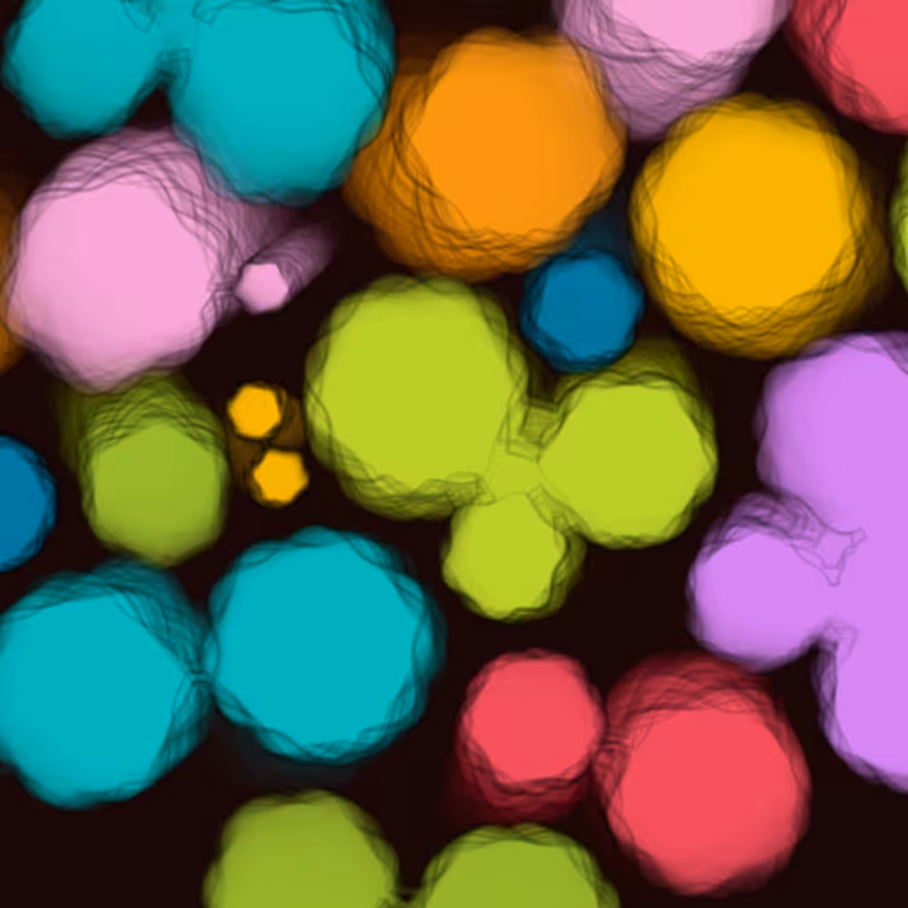Colorful cartoon shapes(free edition) #9