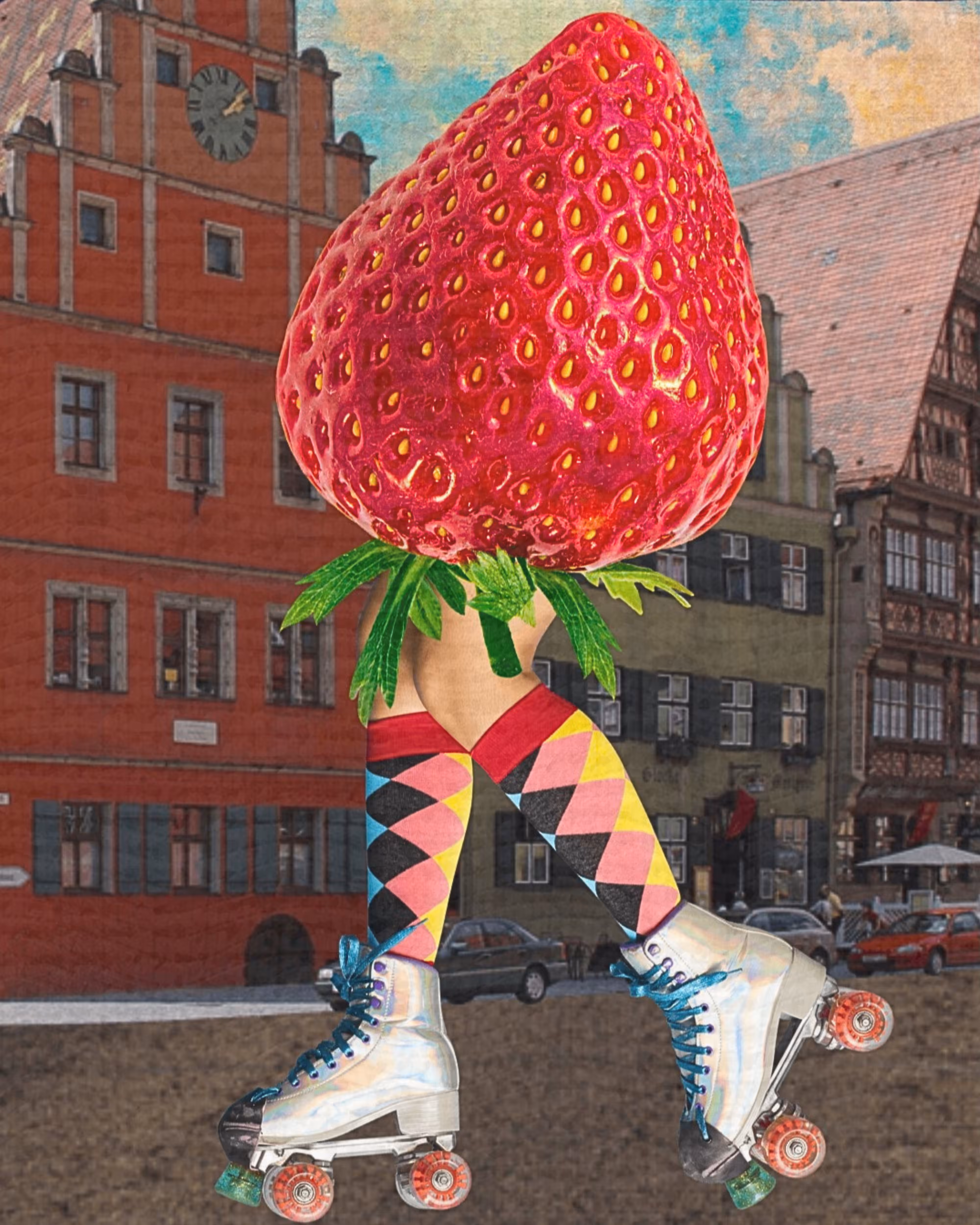 Berry Chic on the Roll