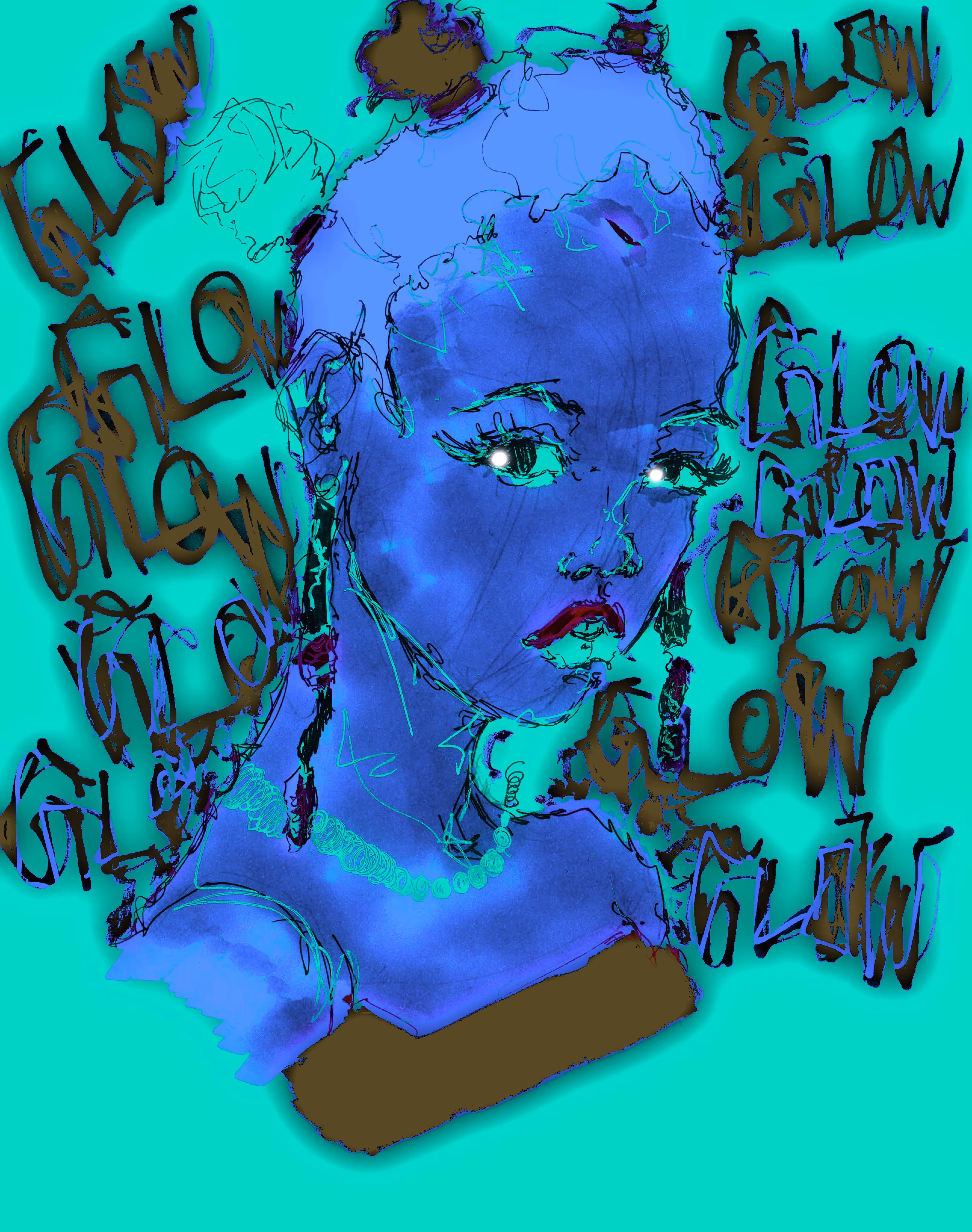 Glow Glow Girl ( Blueberry Edition)
