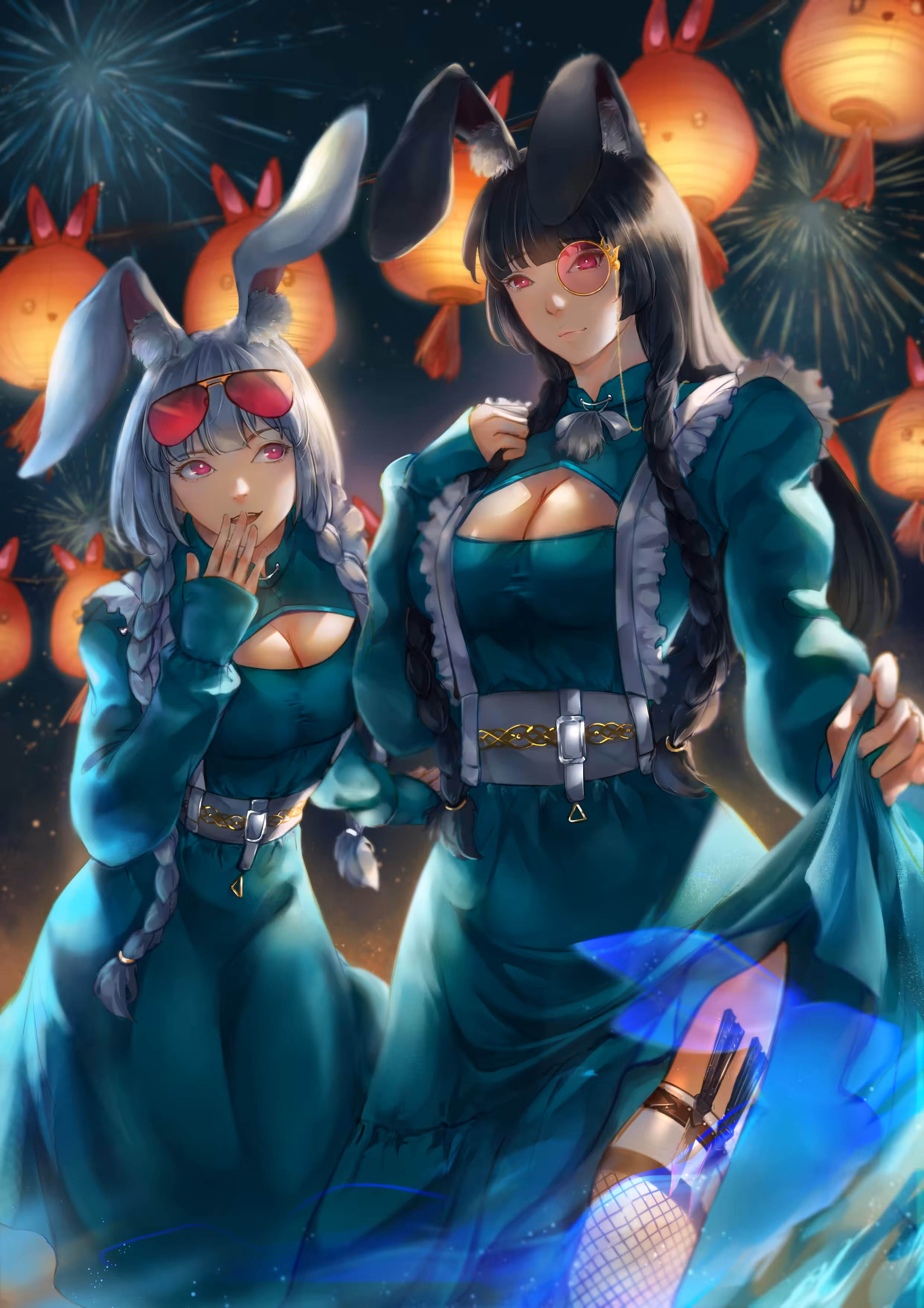 Twin Maid Bunnies 2023 #3/365