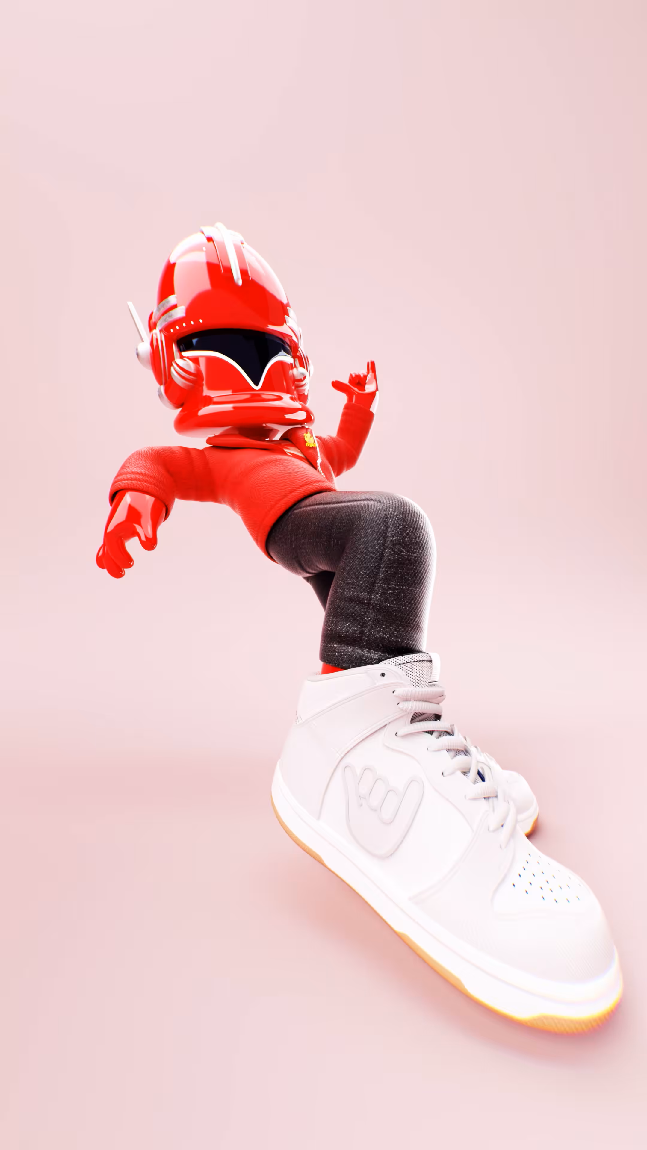 All Time Vibes: Fisheye Red Ranger