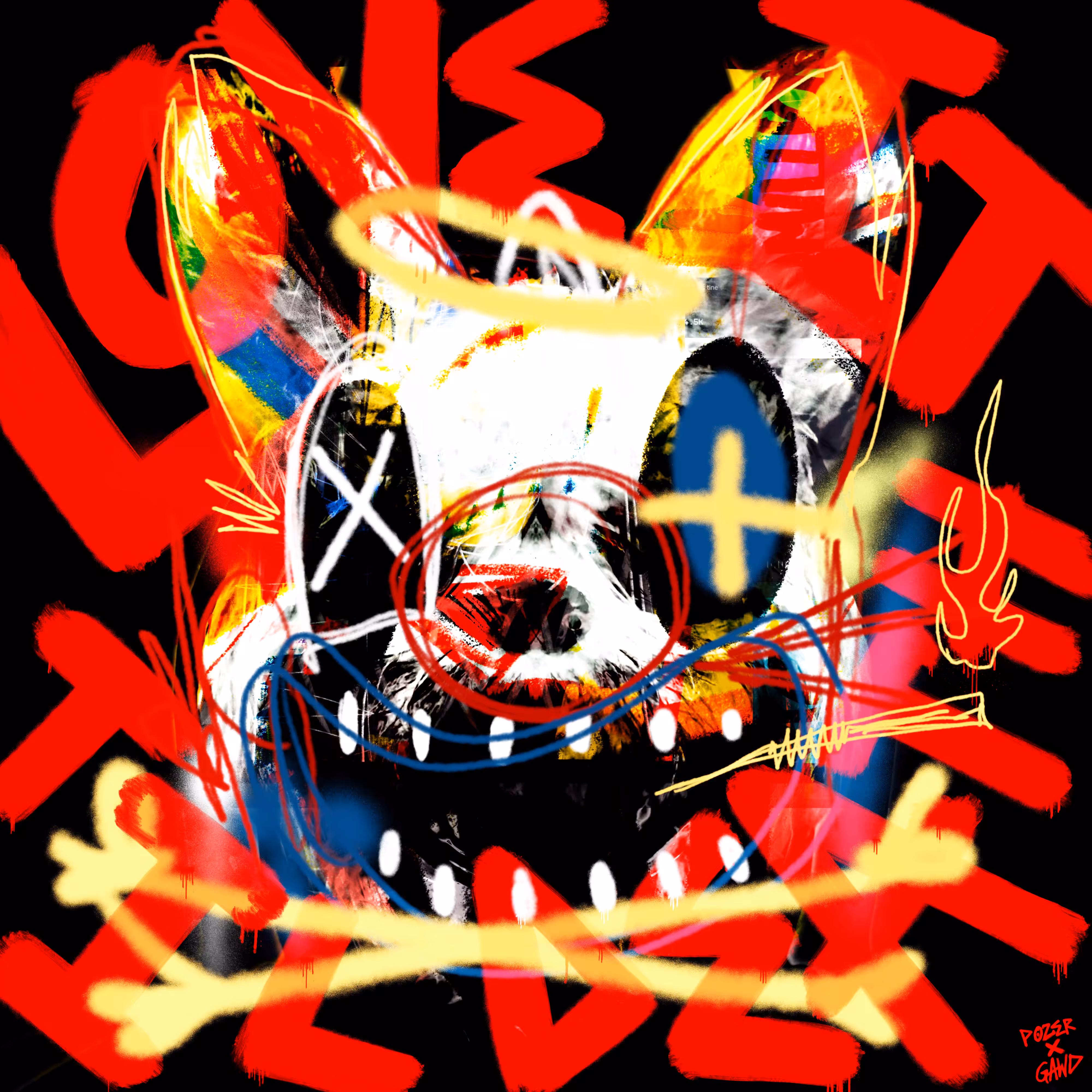 LOVE IT ‘TIL DEATH, GAWD X POZER COLLAB