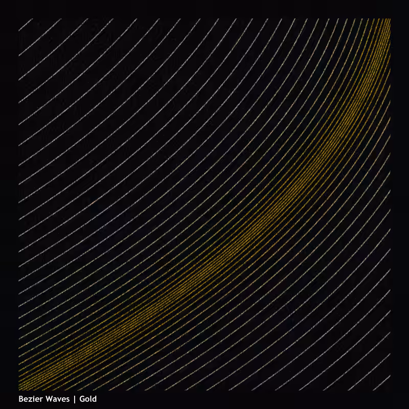 Bezier Waves #42