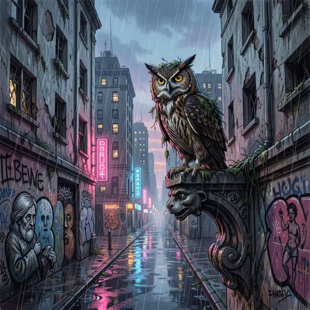 NightCafe Creations: Owl 11