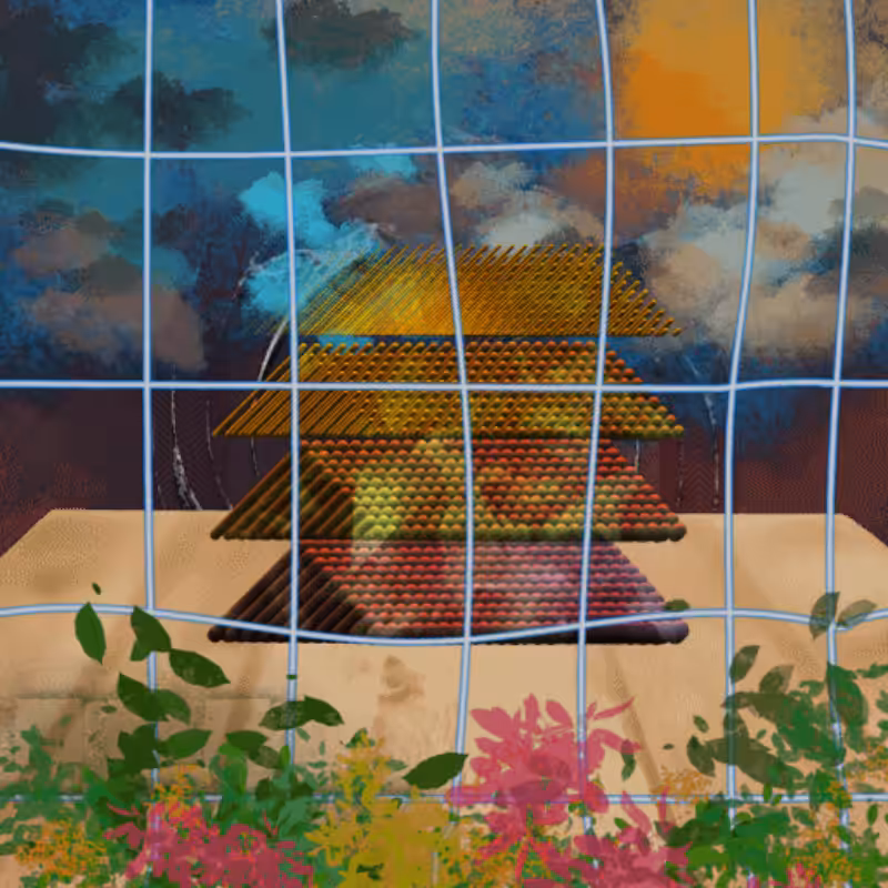 Geometric Garden #93