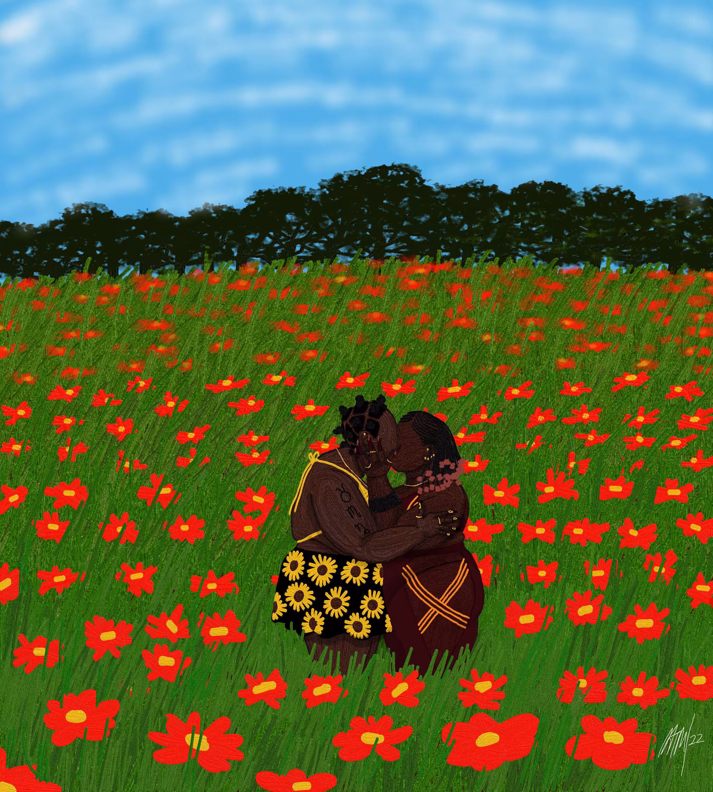 flower  field 