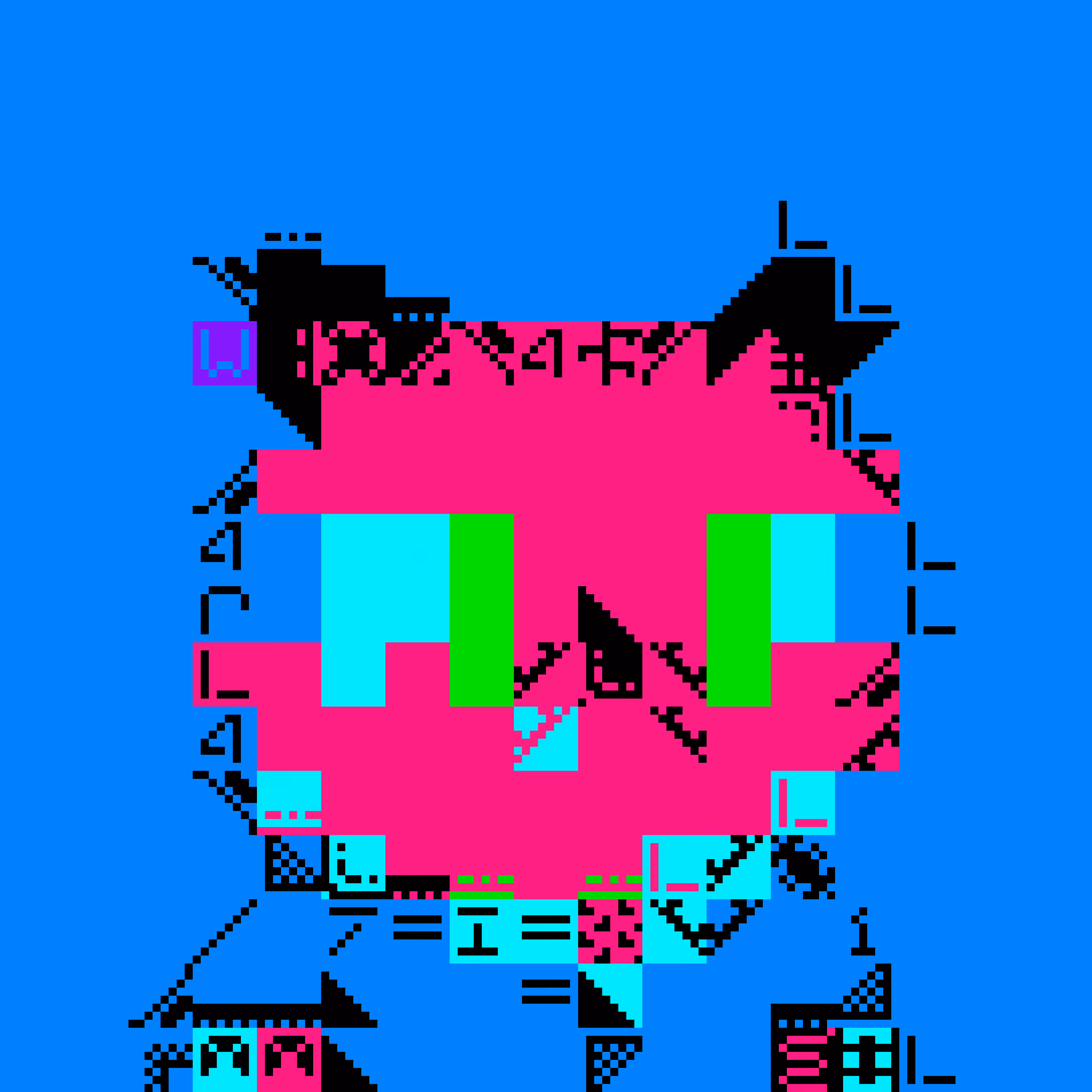 MIGGLES ON ASCII: GlitchFur