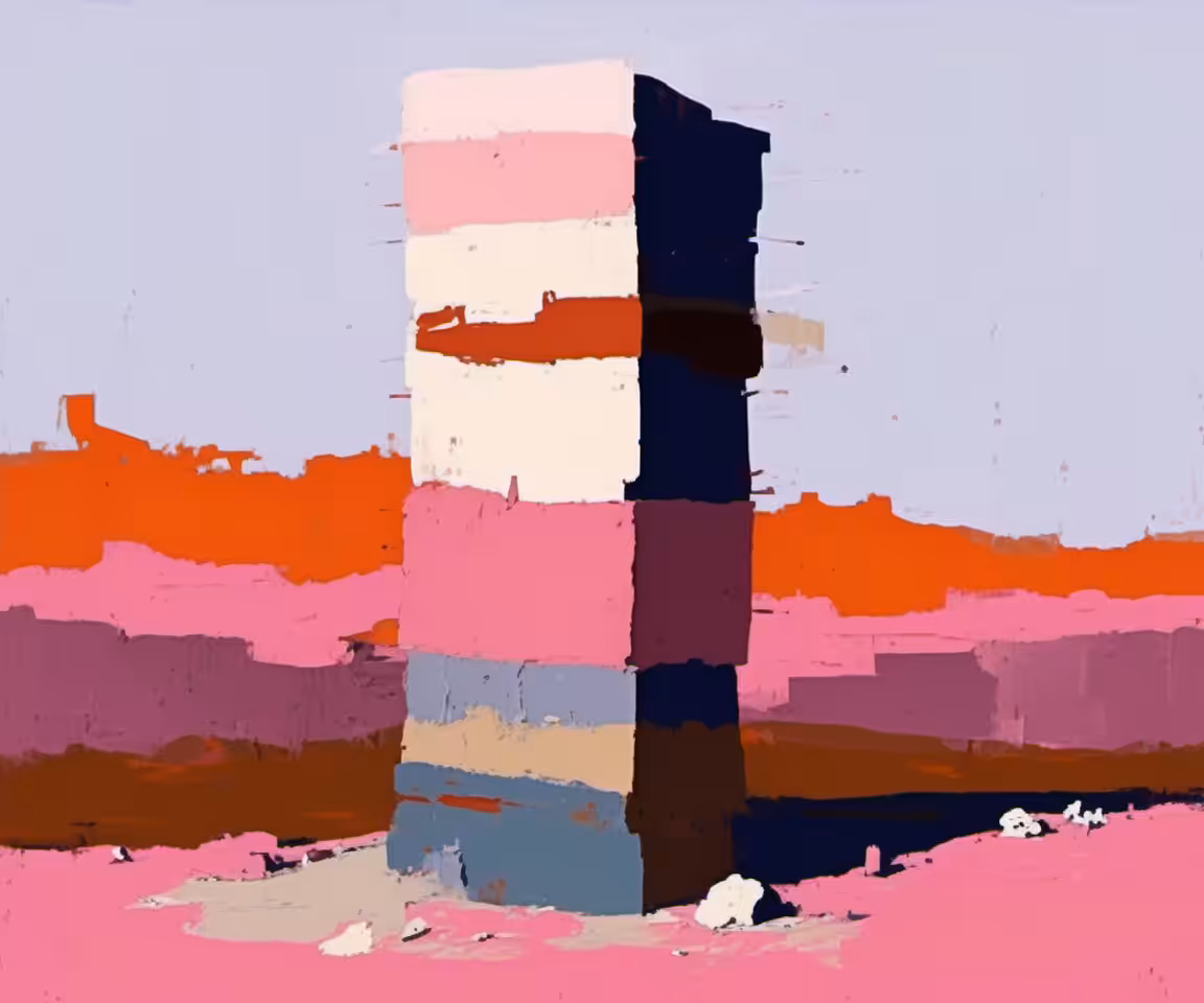 Painted Slabs #21