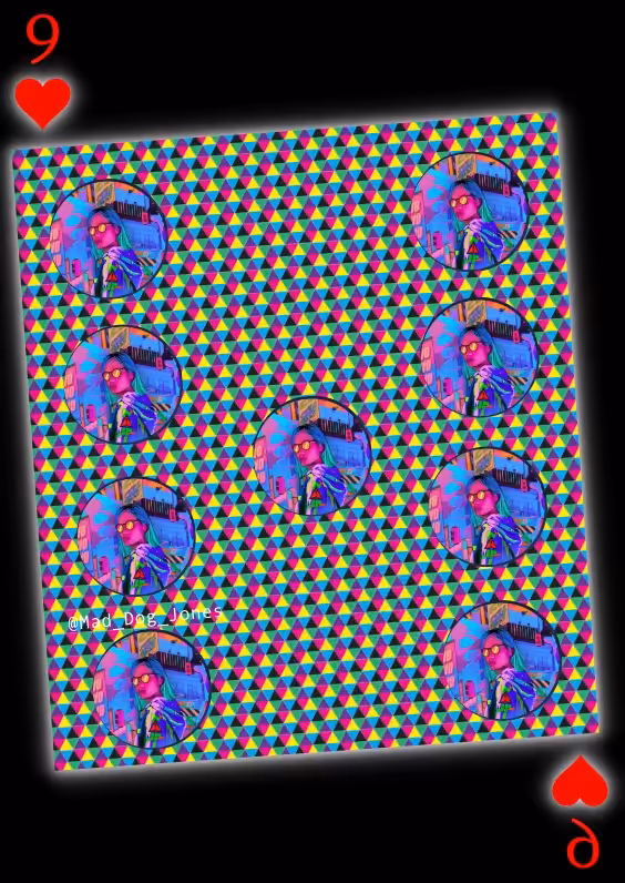 NFT CARDS 9 TRIBUTE TO @Mad_Dog_Jones