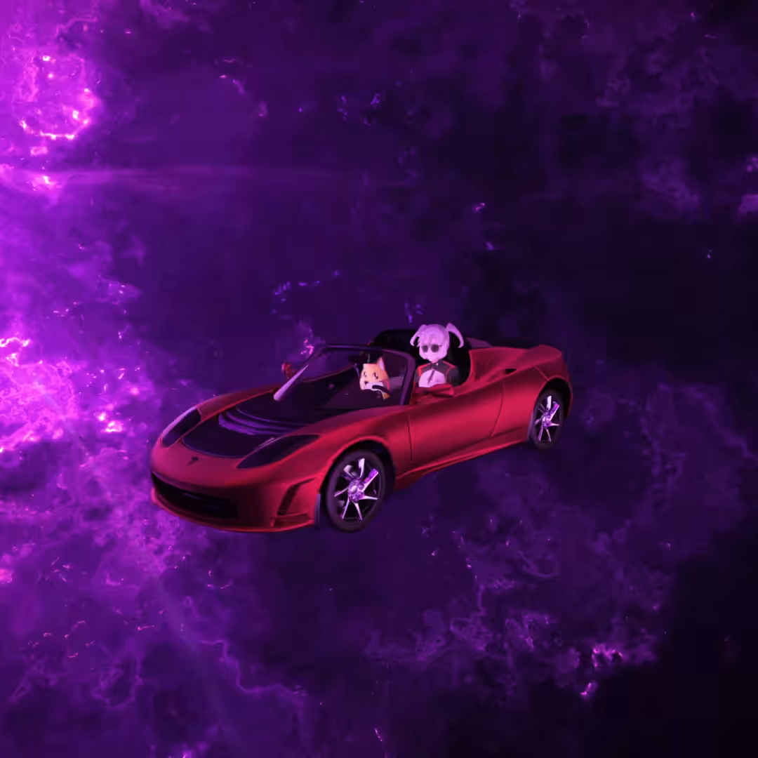 Tesla-chan and Doge 