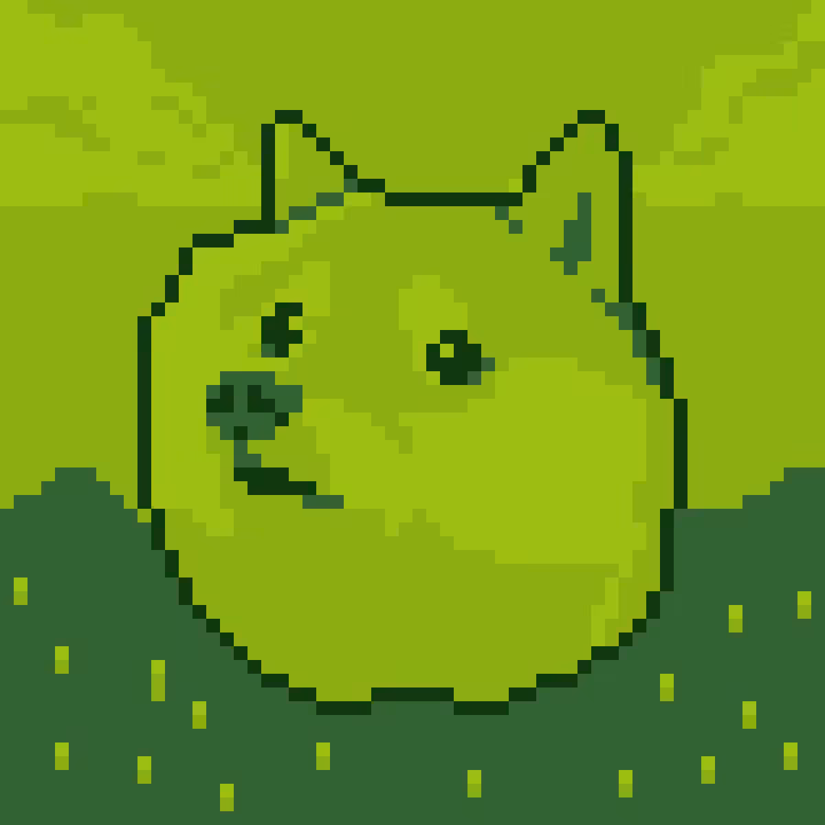 Wiggly Old School Doge