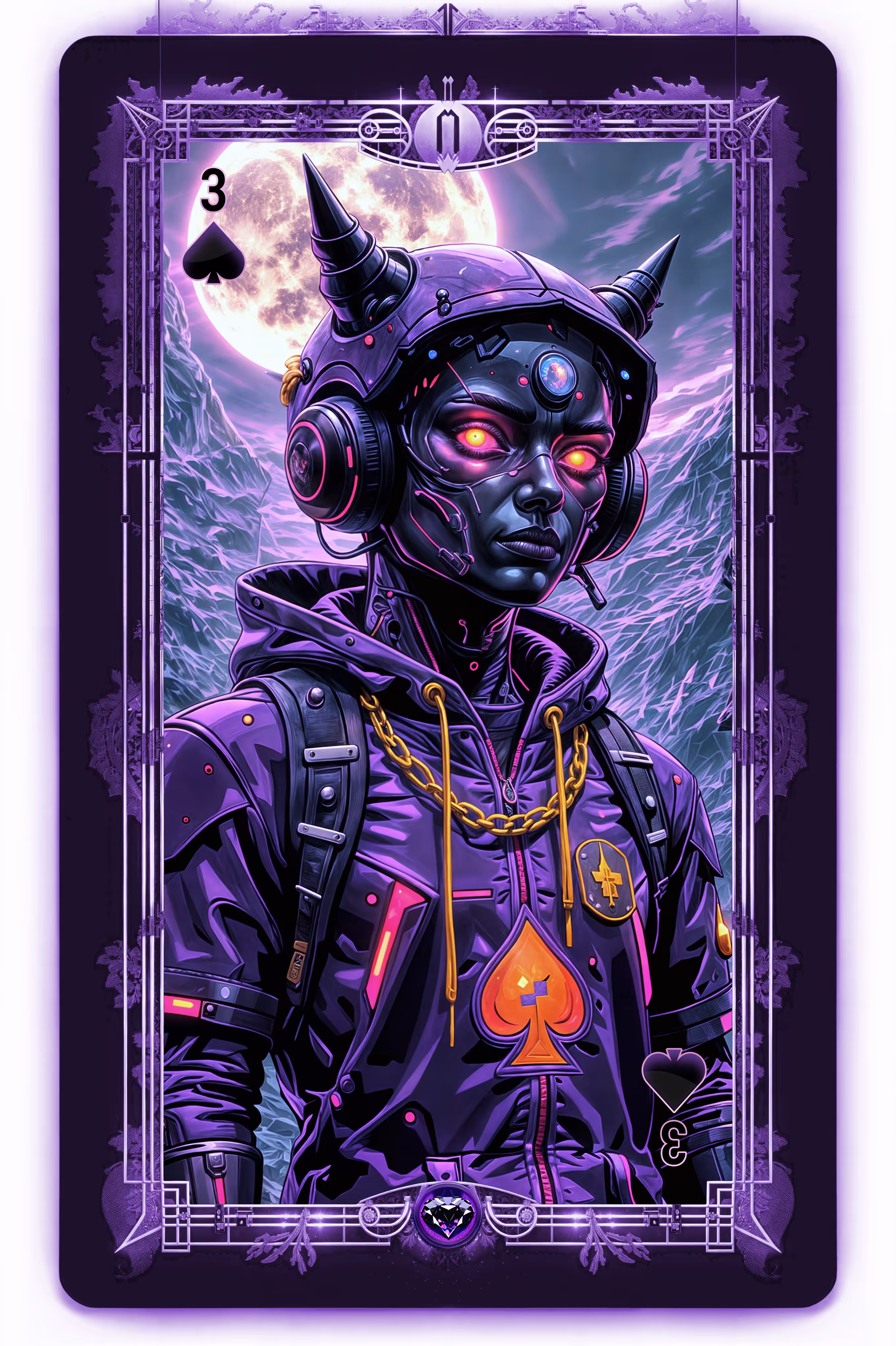 Three of Spades