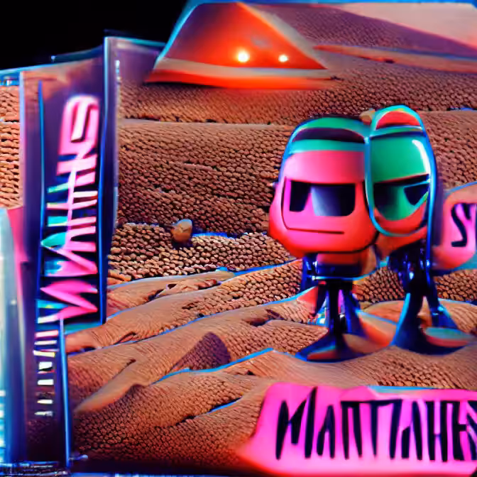 Synthwave Aliens 1