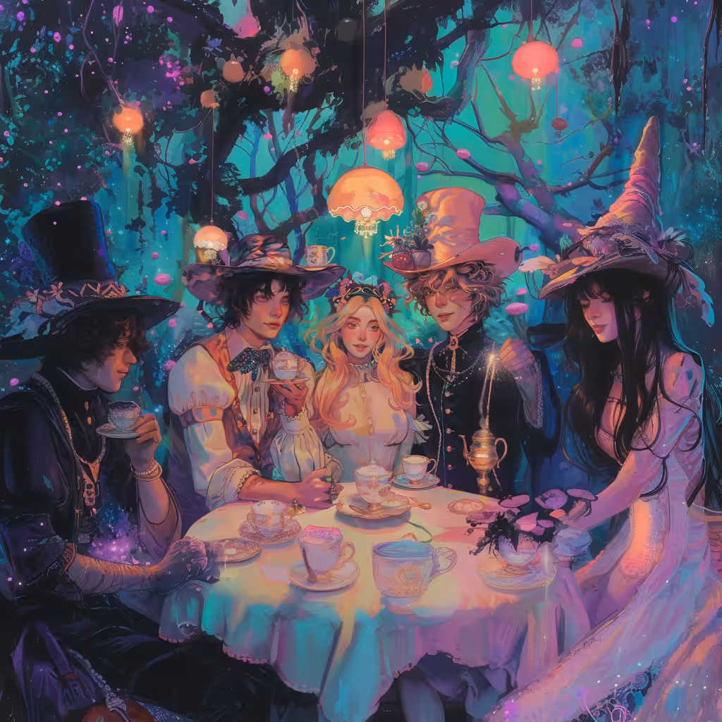 The Secret in the Cup  : Tea Party